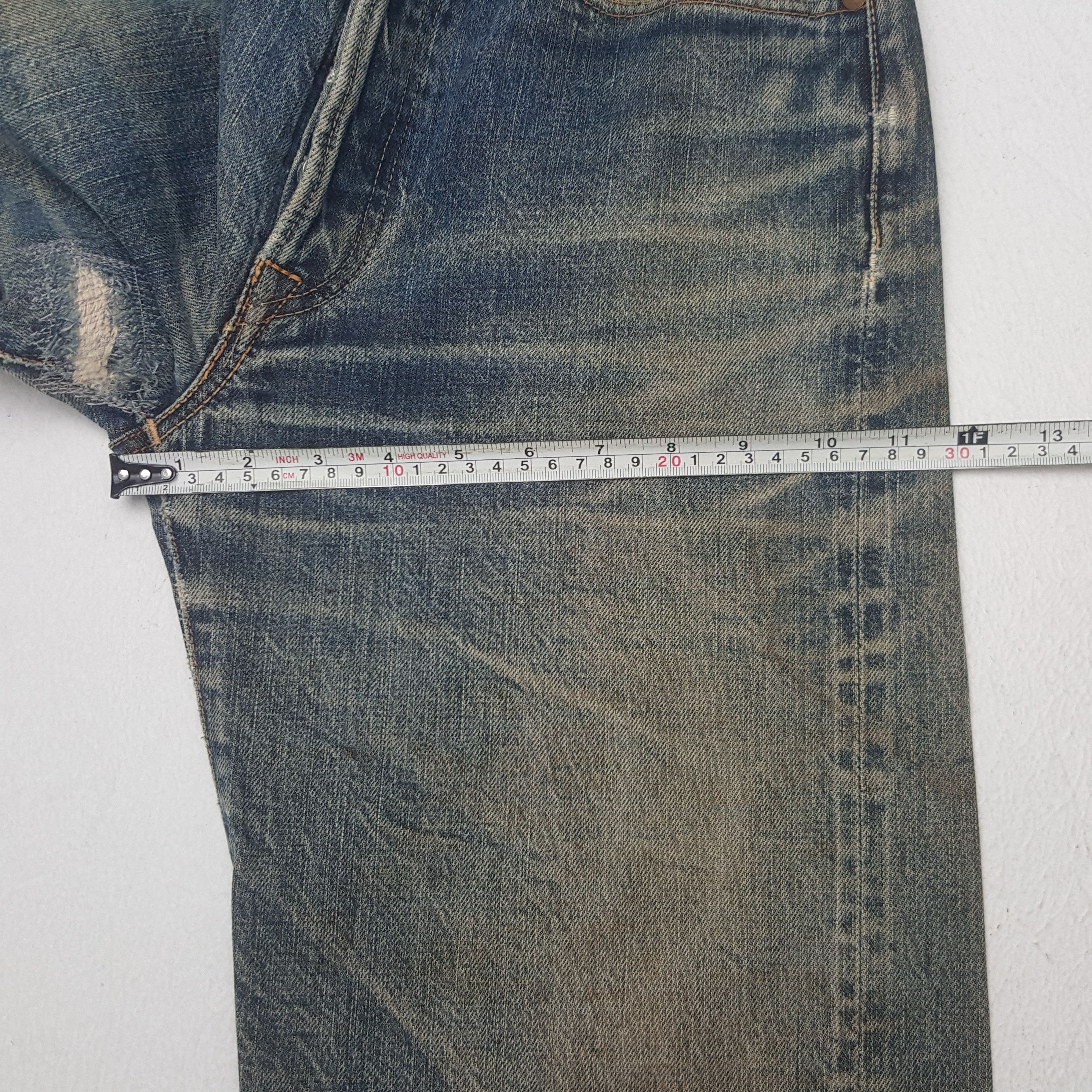 45rpm × Japanese Brand × Vintage Vintage 45rpm Japanese Denim Jeans Size US 30 / EU 46 - 9 Thumbnail