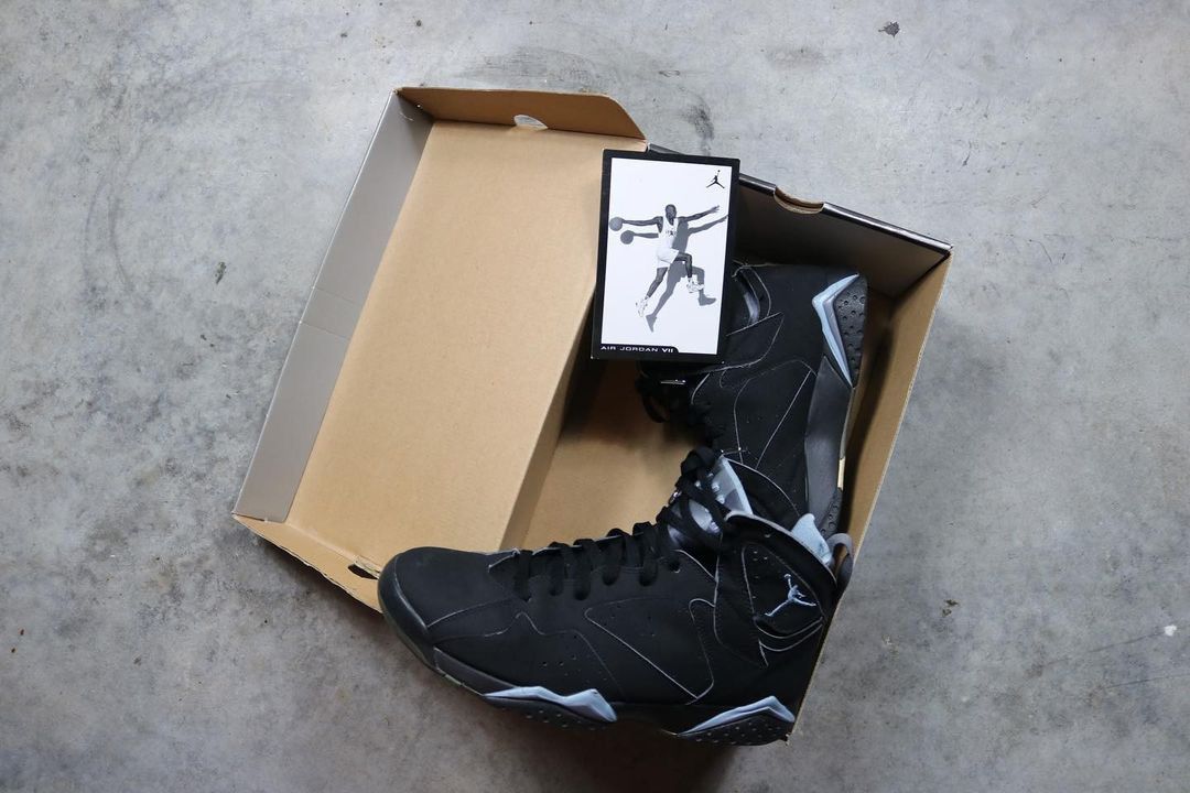 Jordan Brand × Nike × Vintage Air Jordan 7 Retro 'Chambray' 2006 Size US 11 / EU 44 - 1 Thumbnail