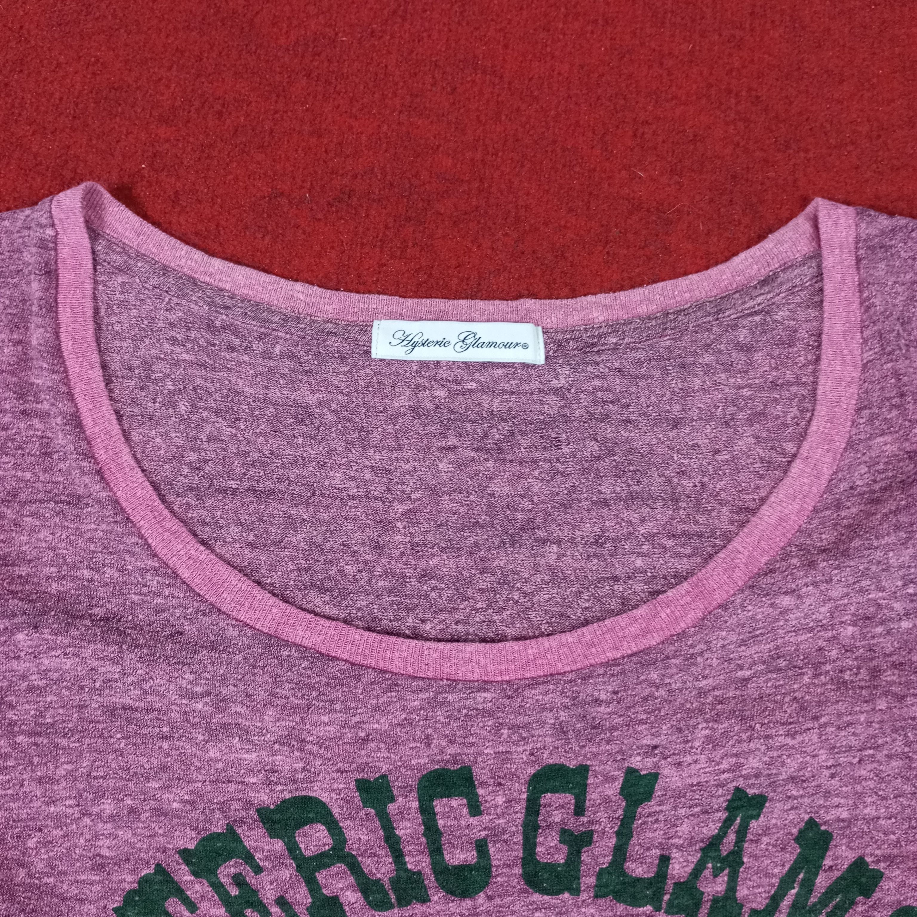 Hysteric Glamour × Japanese Brand × Vintage Hysteric Glamour Japanese Brand Streetwear Tshirt Size S / US 4 / IT 40 - 5 Thumbnail