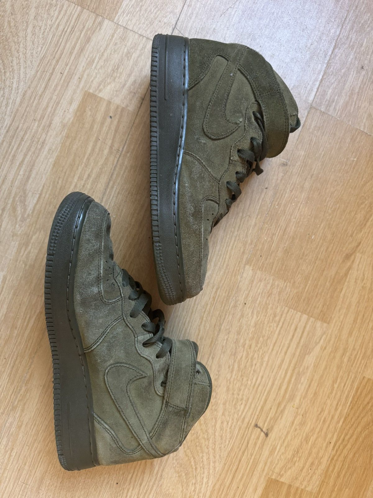 Nike Nike Air Force 1 Mid Mens Size 8 Legion Green No Box Size US 8 / EU 41 - 3 Thumbnail