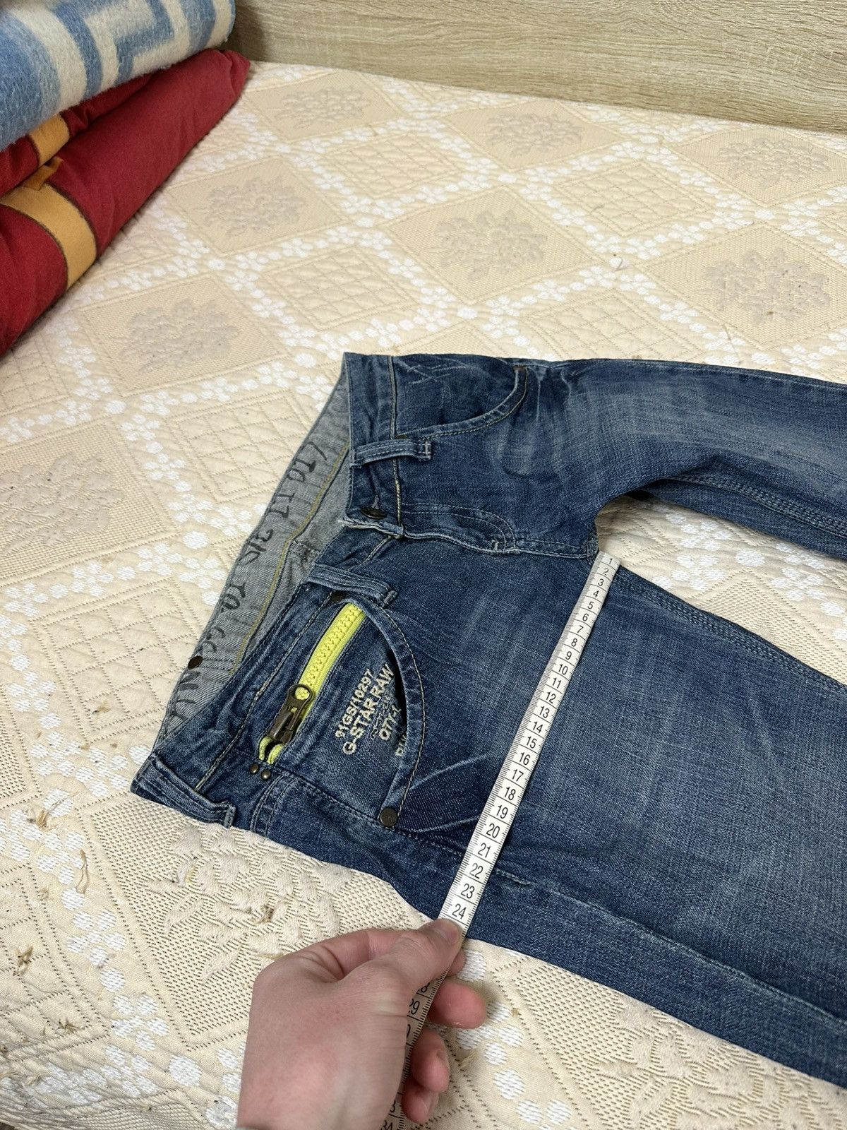 G-Star 🔥 G Star Raw Denim Jeans Pants Trousers Big Logo Y2K Low Ris Size 28" / US 6 / IT 42 - 7 Thumbnail