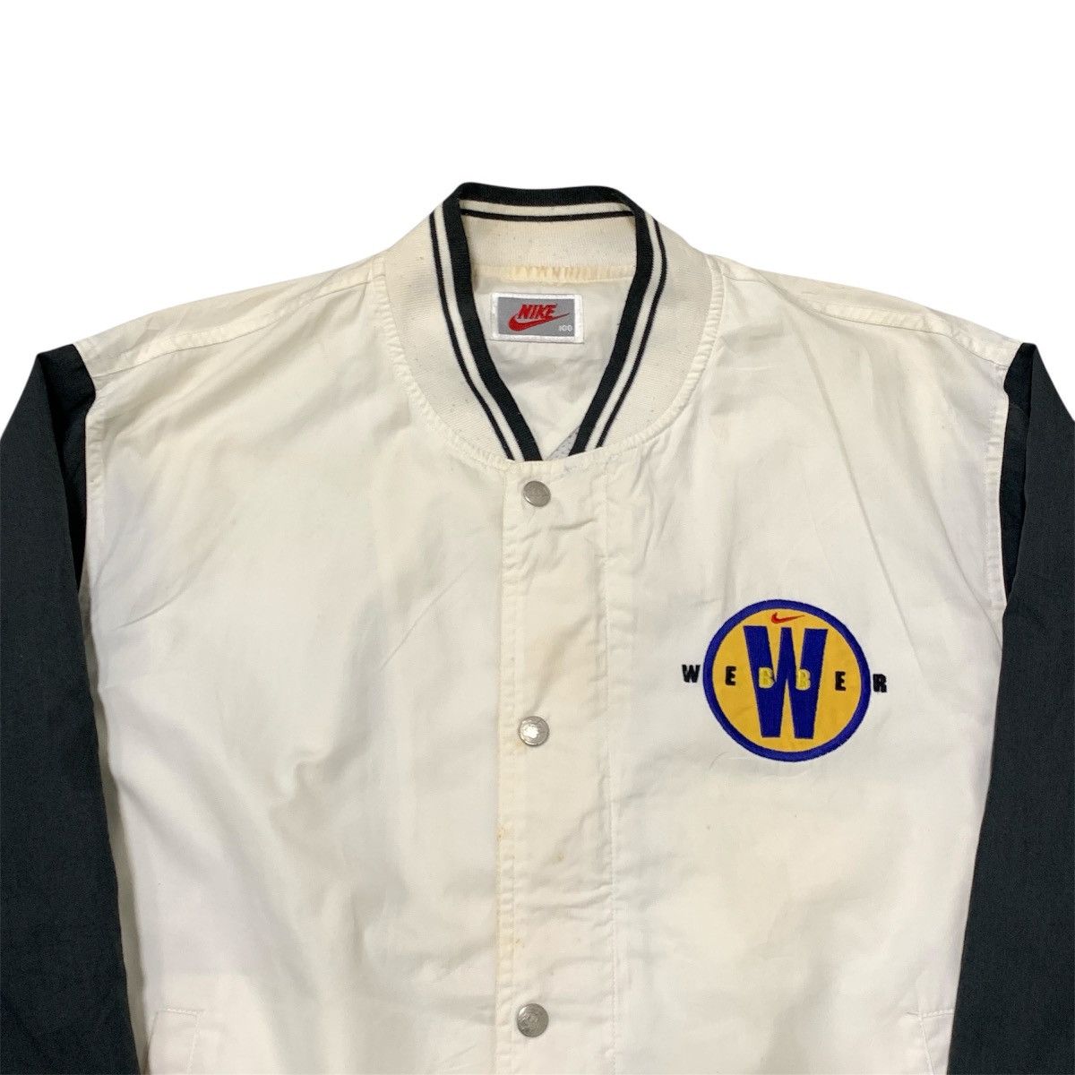 Nike Vintage Nike Chris Webber Lightweight Varsity Jacket Size US L / EU 52-54 / 3 - 6 Thumbnail