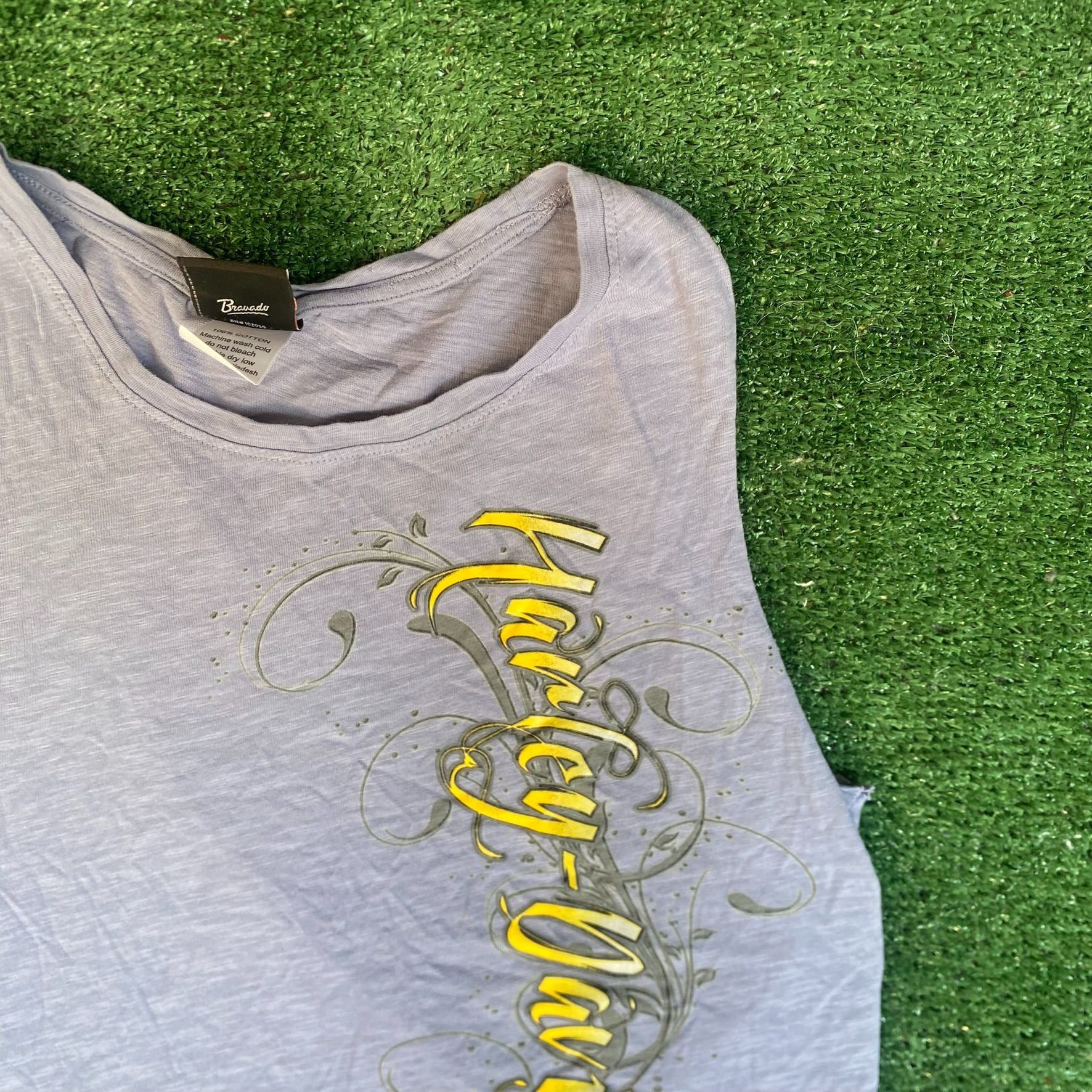 Harley Davidson Vintage 90s Harley Davidson Tank Top Motorcycle Biker Logo Size US L / EU 52-54 / 3 - 2 Thumbnail