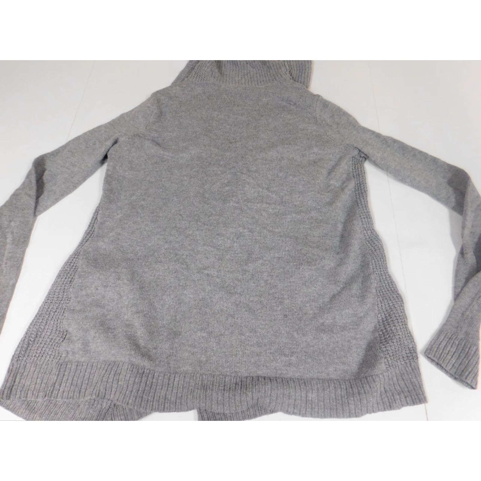 Vintage Sonoma Womens Sweater Gray Extra Small Knit Mock Neck Long Sleeve Cotton Pullover Embroidered All Seasons Stretch Classic Regular Size S Woman Vars. Size S / US 4 / IT 40 - 6 Thumbnail