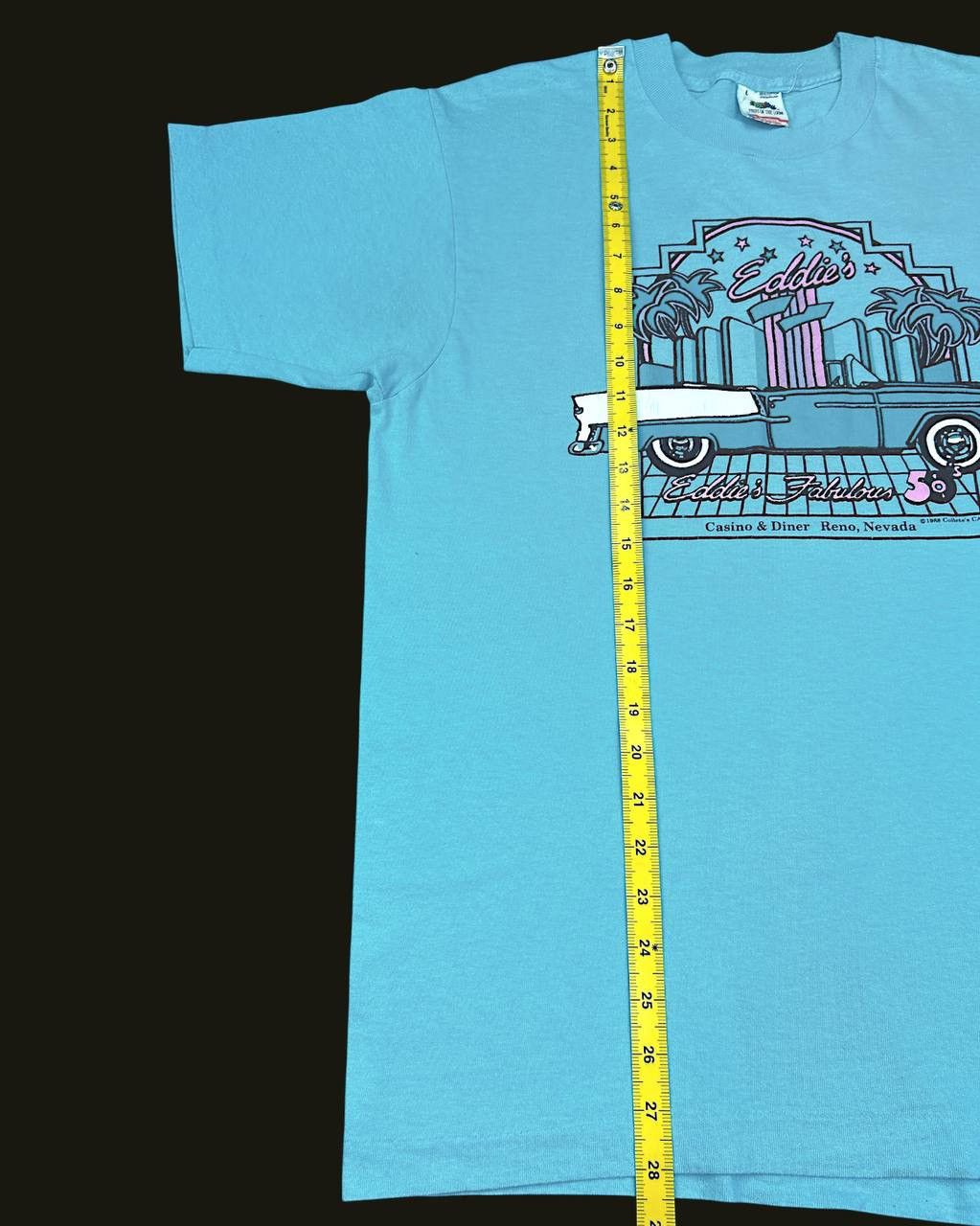 Vintage Vintage 80s “Eddie Fabulous” Casino Tees Size US M / EU 48-50 / 2 - 8 Thumbnail