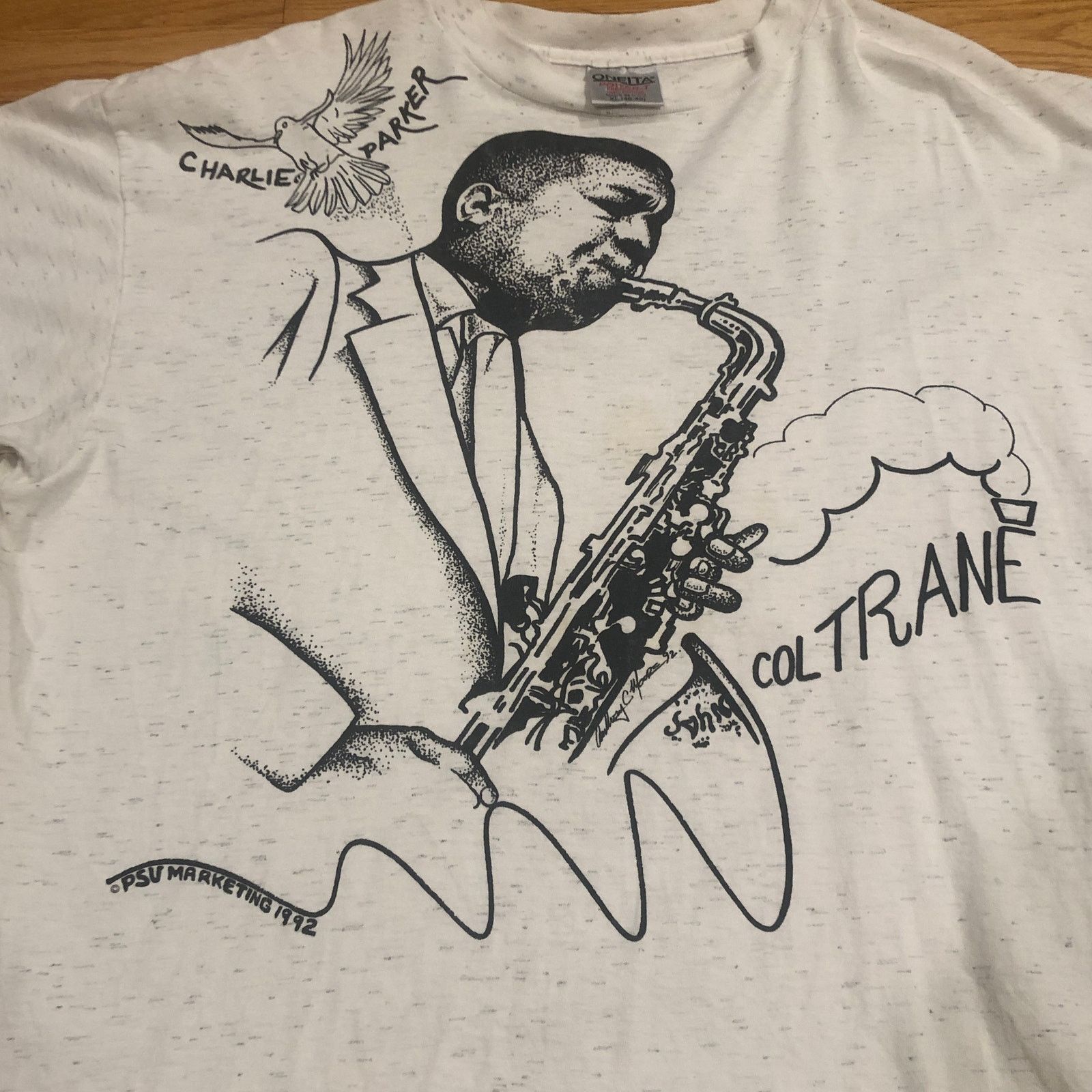 Vintage Vintage 1993 John Coltrane Charlie Parker Jazz Shirt Size XL Size US XL / EU 56 / 4 - 10 Thumbnail