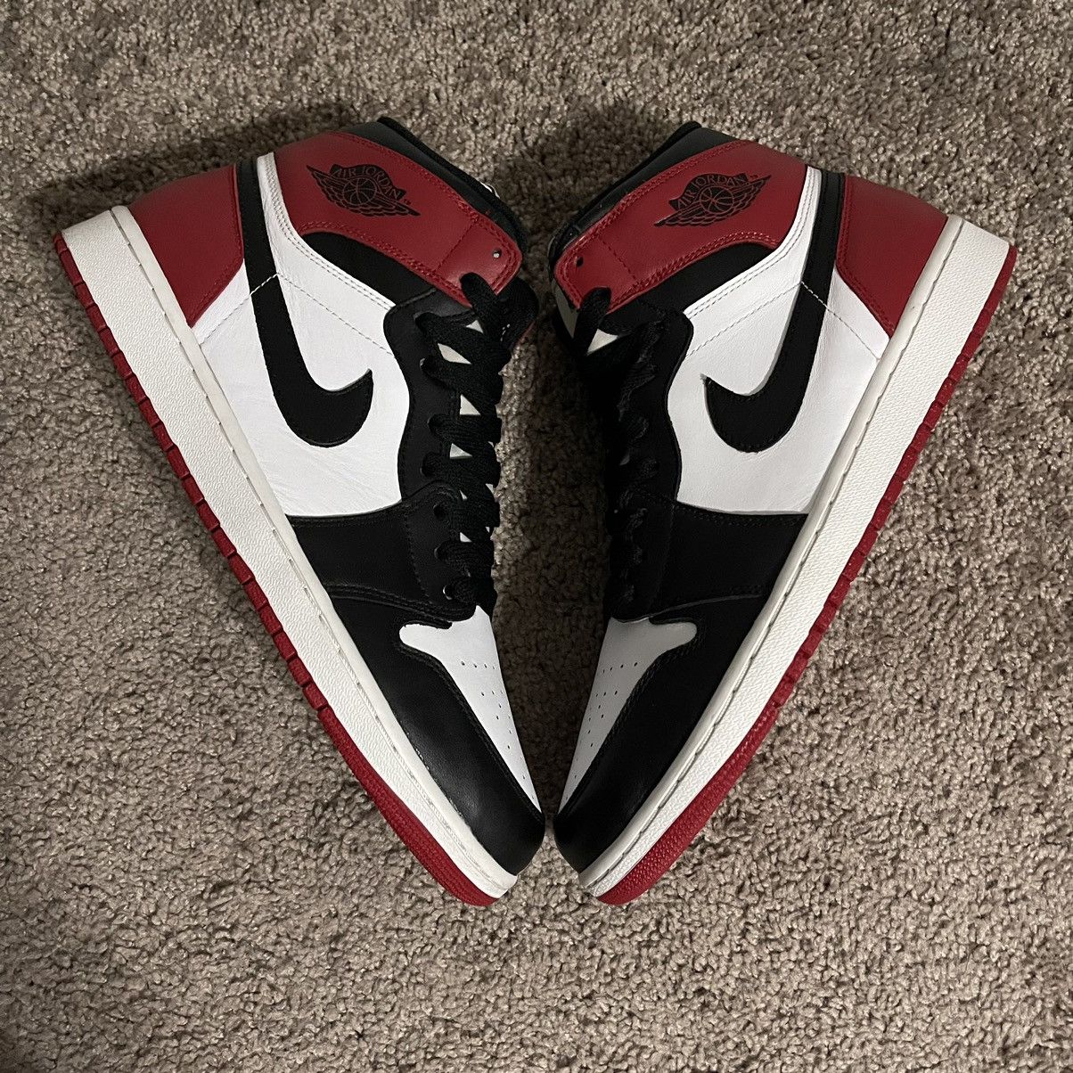 Jordan Brand Black Toe 1 Size US 12 / EU 45 - 1 Thumbnail