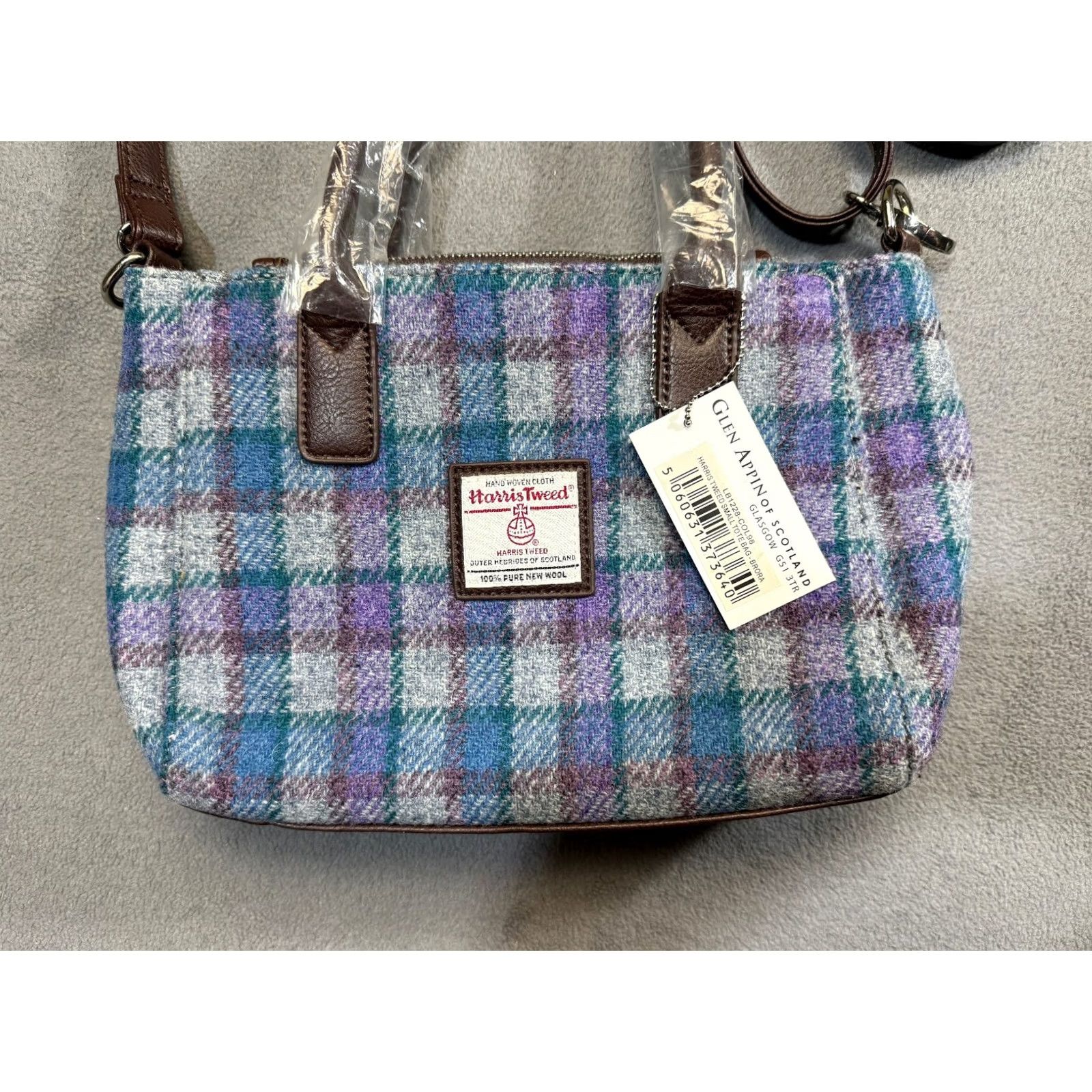 Harris Tweed Glen Appin Of Scotland Harris Tweed shoulder bag Women Multicolor Wool Exterior Bag Style Shoulder Bag Size ONE SIZE - 4 Thumbnail