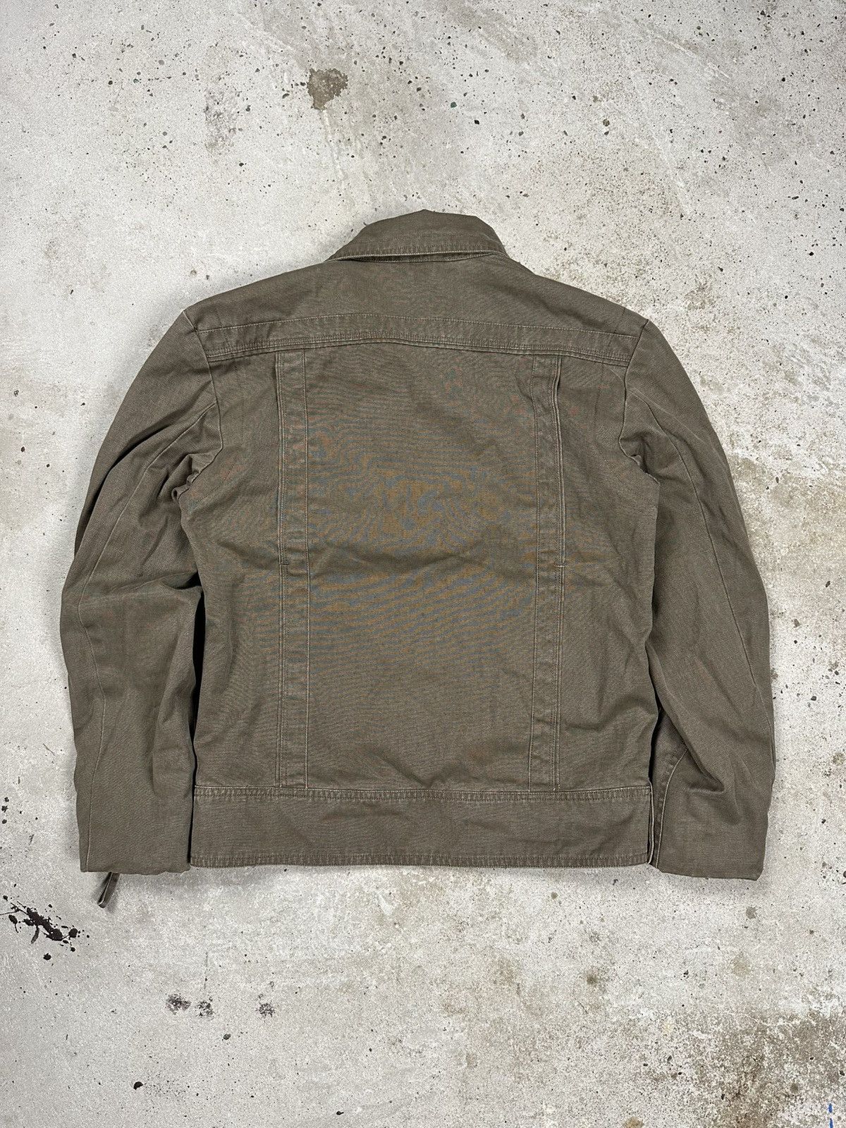 Vintage Vintage Y2K Brown Utility Army Military Style Jacket usa 90s Size US M / EU 48-50 / 2 - 2 Thumbnail