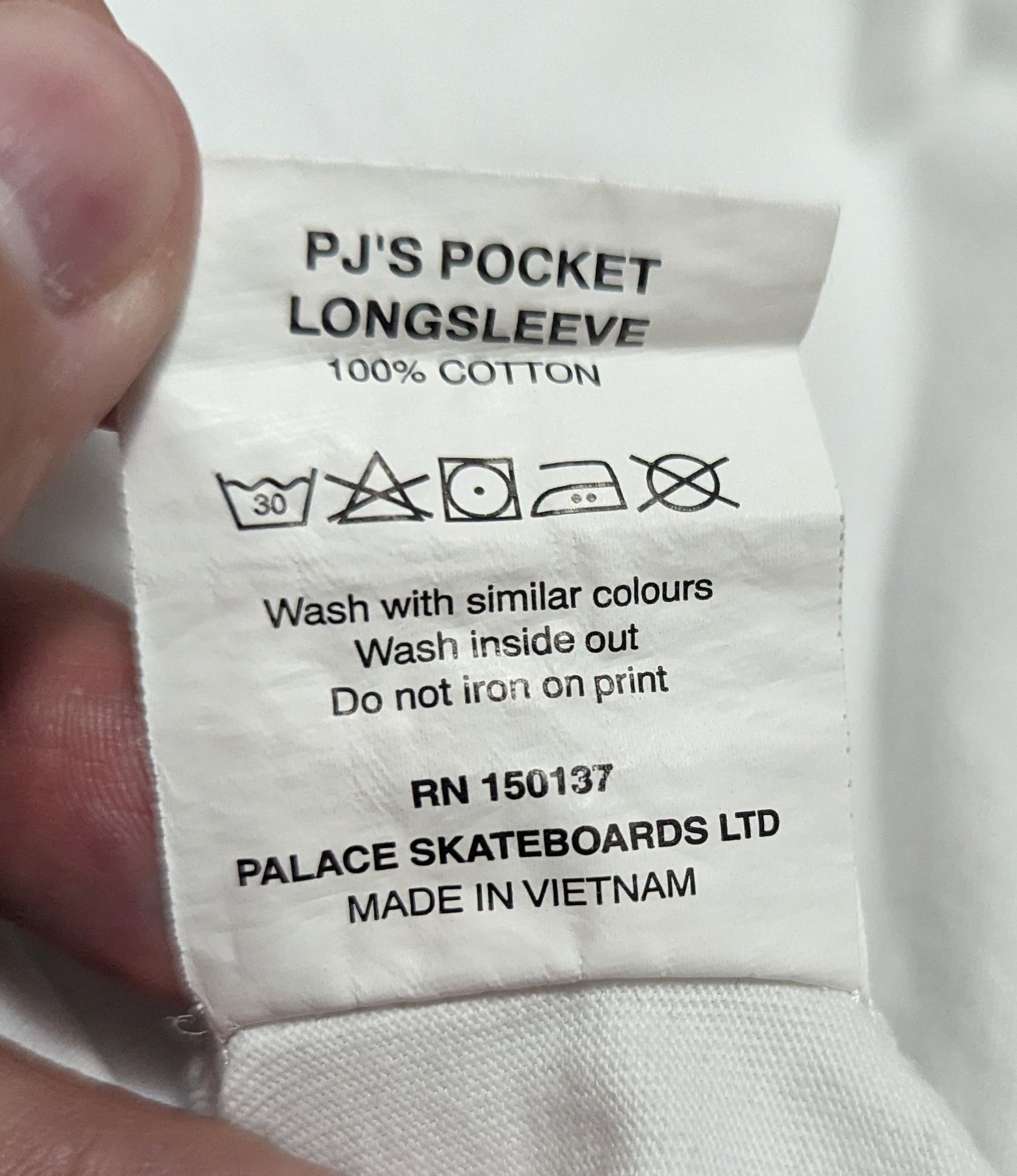 Palace Palace PJs Pocket Longsleeve RARE Size US L / EU 52-54 / 3 - 3 Thumbnail