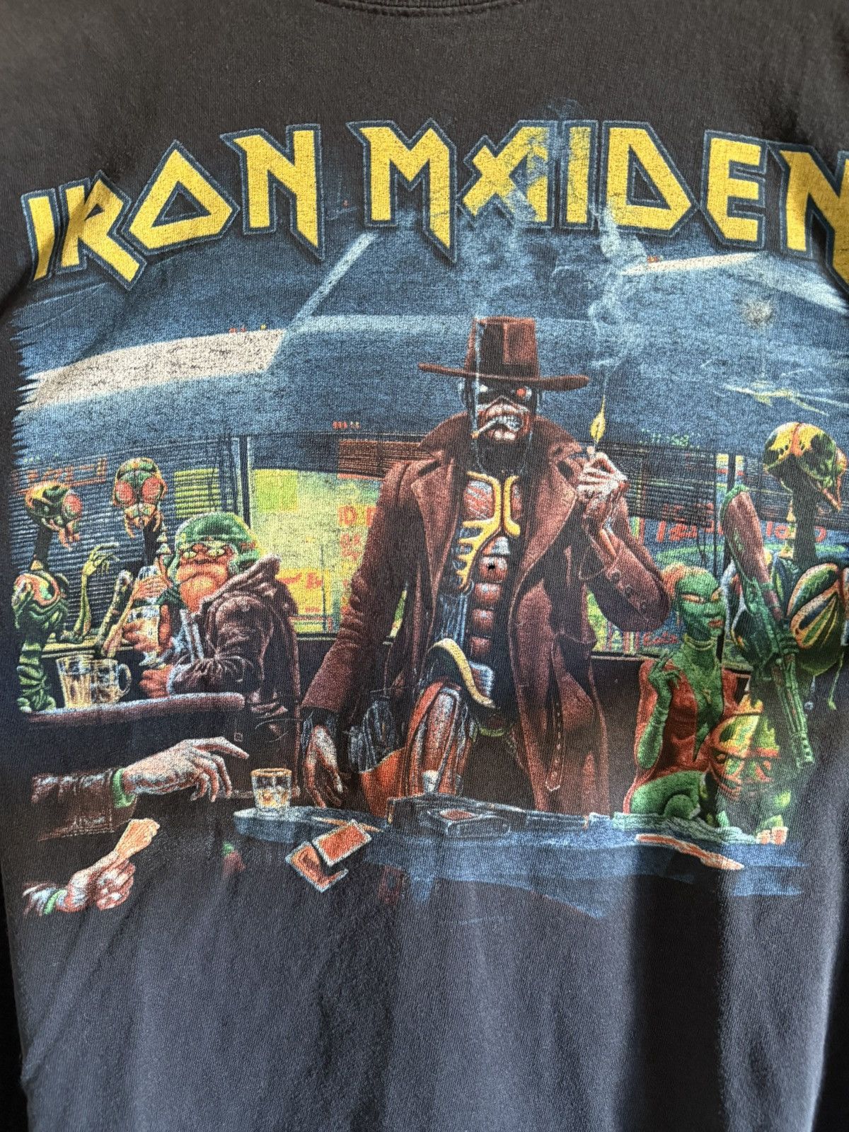 Band Tees Iron Maiden 2012 North American Tour Tee Size US L / EU 52-54 / 3 - 3 Thumbnail
