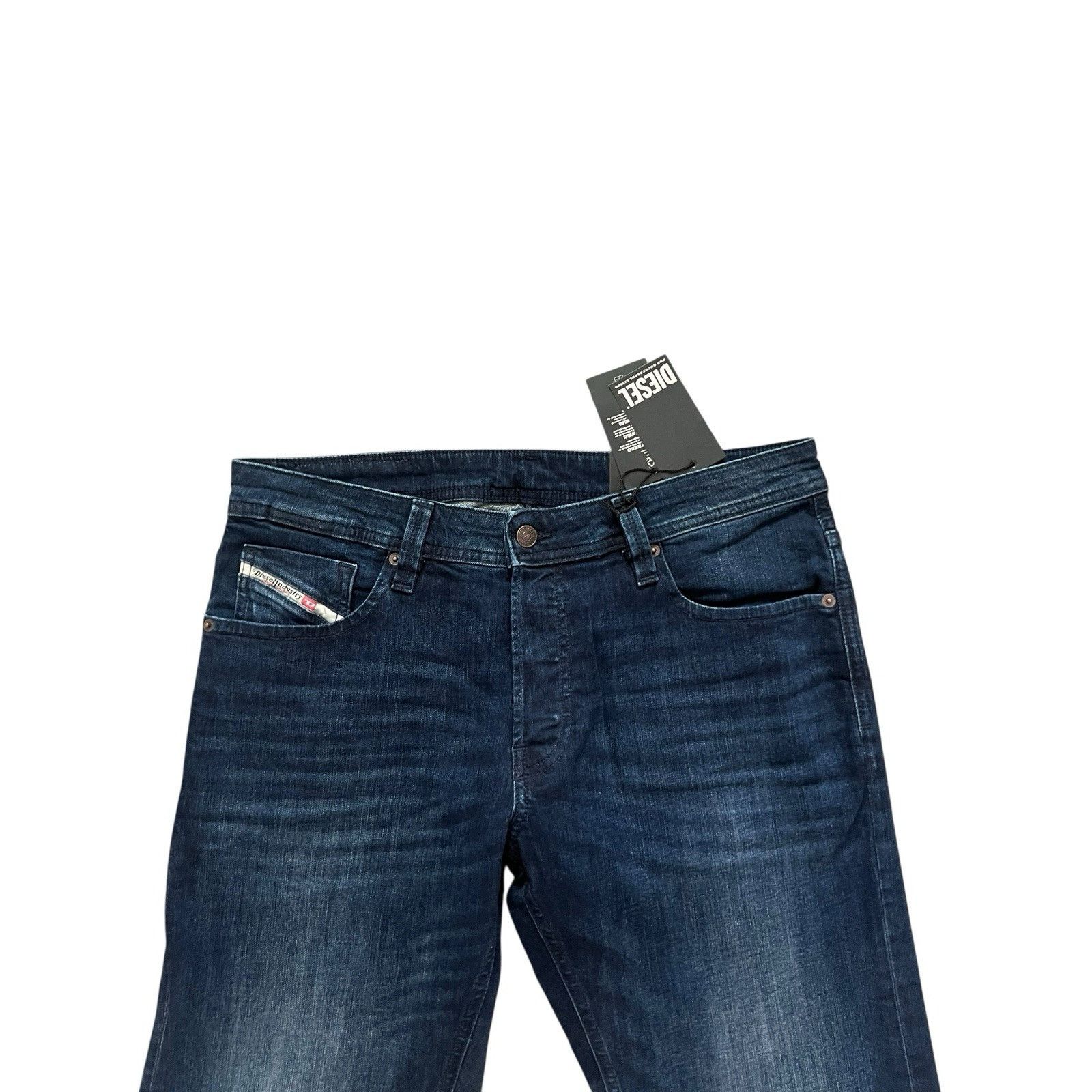 Diesel Diesel Mens Jeans Larkee Straight RB067 Blue $195 Size 36/32 Size US 36 / EU 52 - 2 Thumbnail