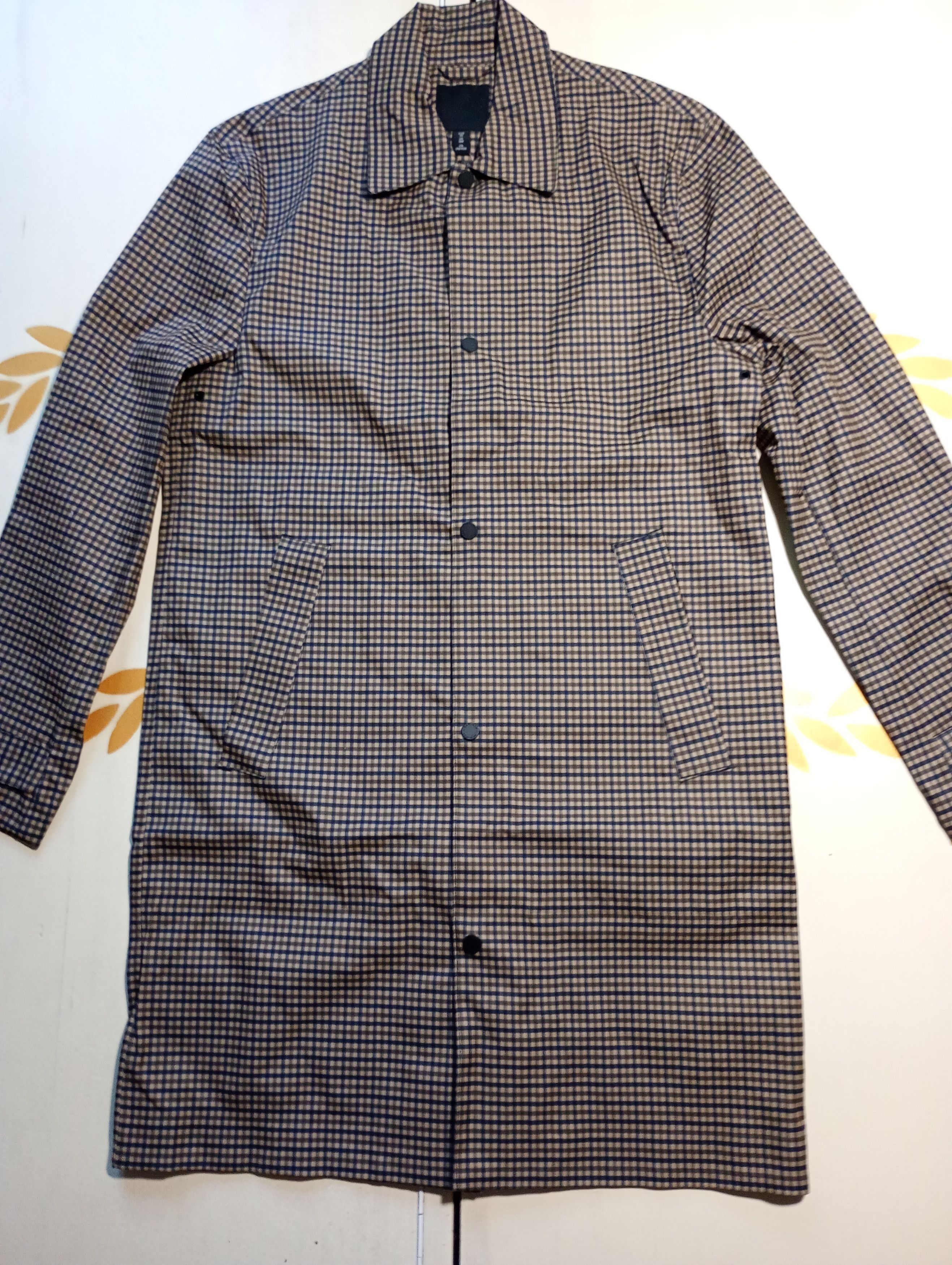 H&M H&M NWT Checkered Raincoat UK 36R Size US S / EU 44-46 / 1 - 3 Thumbnail