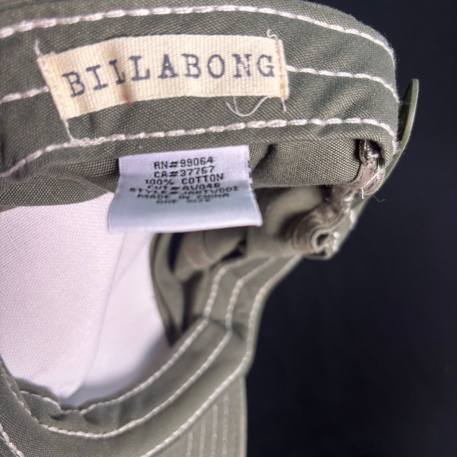 Billabong Yellow Thunderbird Billabong Hat Size ONE SIZE - 5 Thumbnail