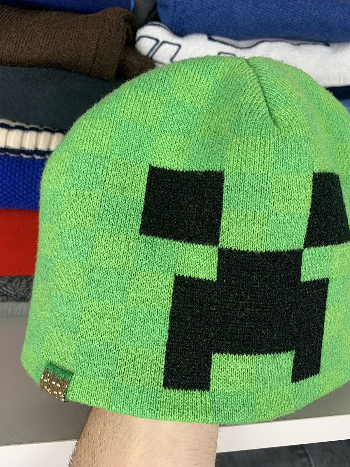 Other Y2K Minecraft Creeper Hat Size ONE SIZE - 2 Thumbnail