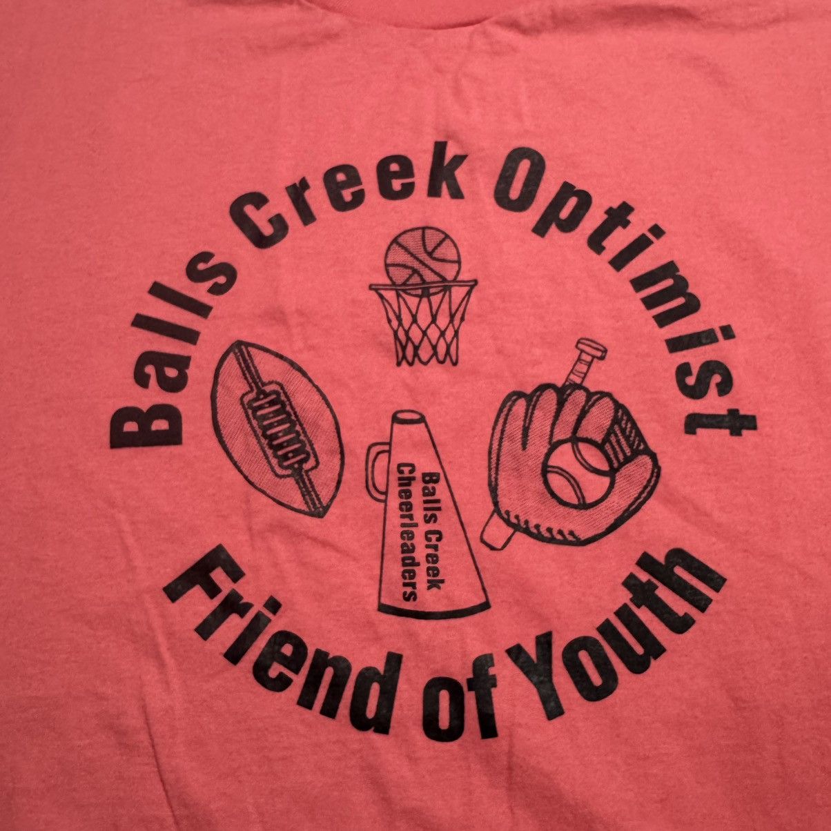 Hanes Vintage Hanes Single Stitch tee. Balls Creek NC Optimist Size US XL / EU 56 / 4 - 2 Thumbnail