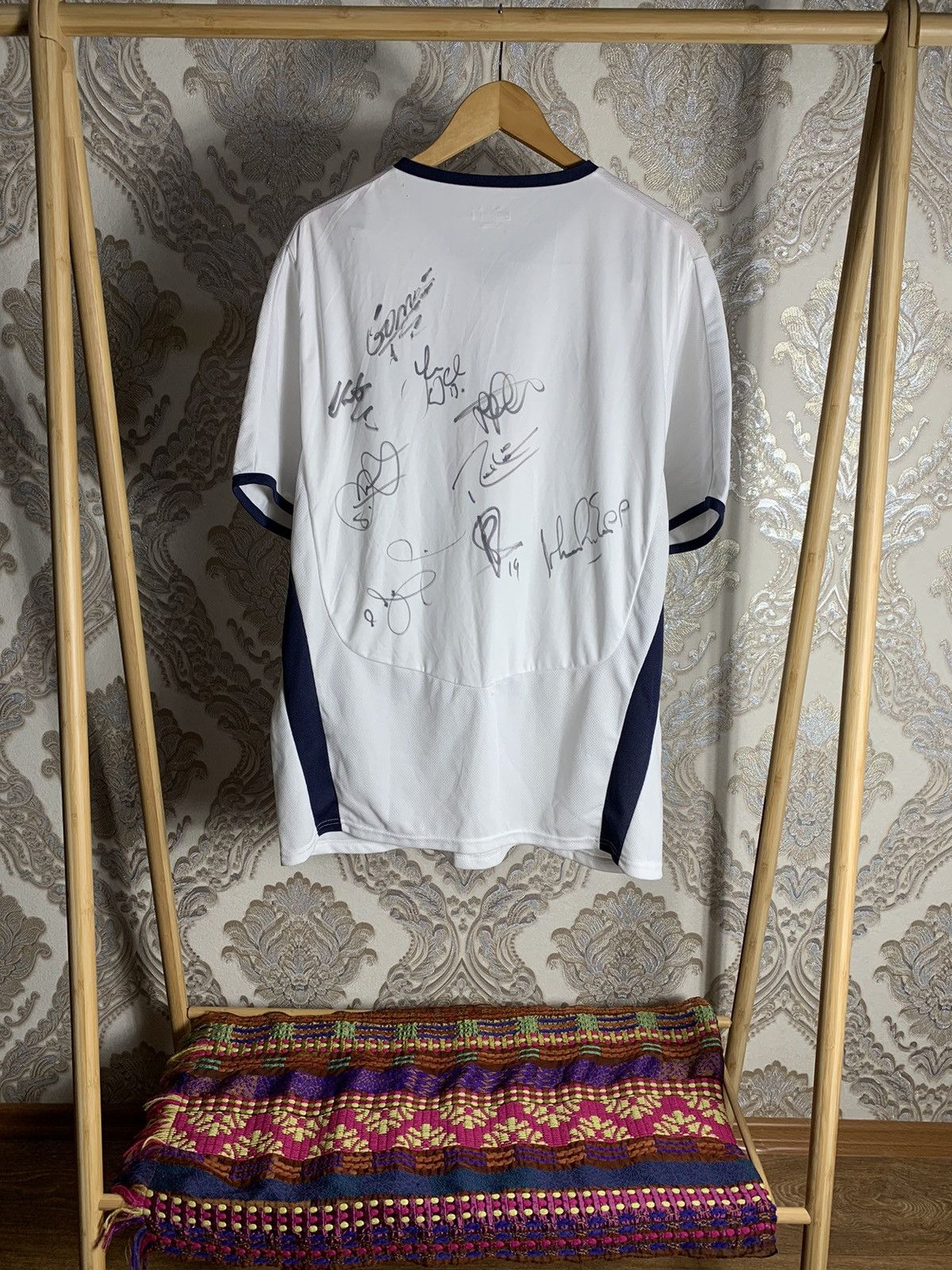 Vintage Puma Tottenham Hotspur Soccer Jersey Y2K Drill Rare