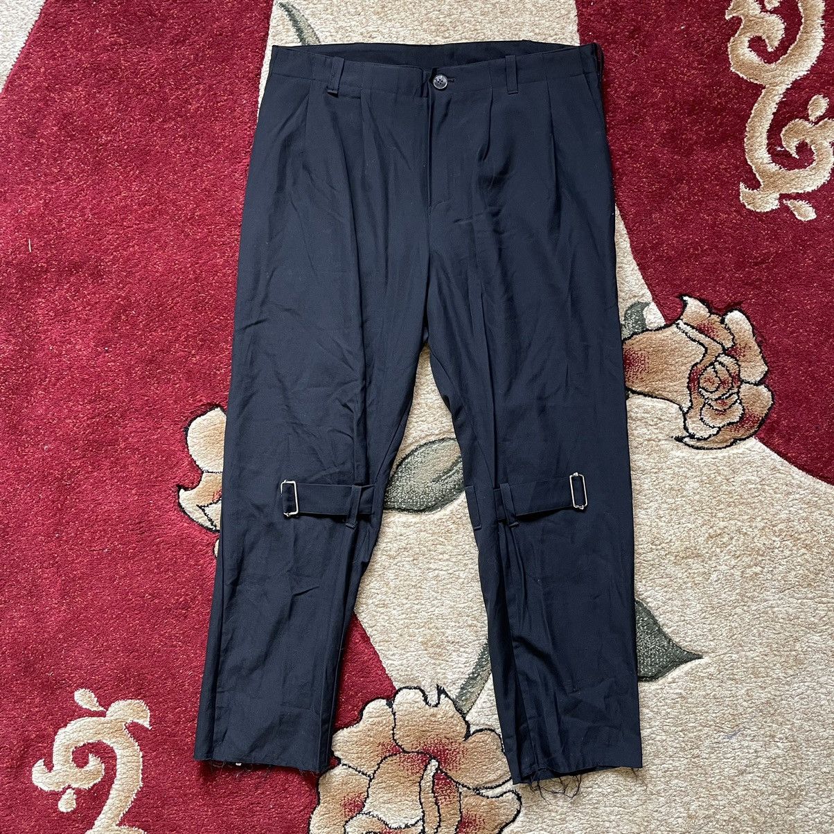 Designer × Japanese Brand × Vintage SLACK PANTS ZIP UP PUNK OUTFIT Size US 35 - 2 Thumbnail
