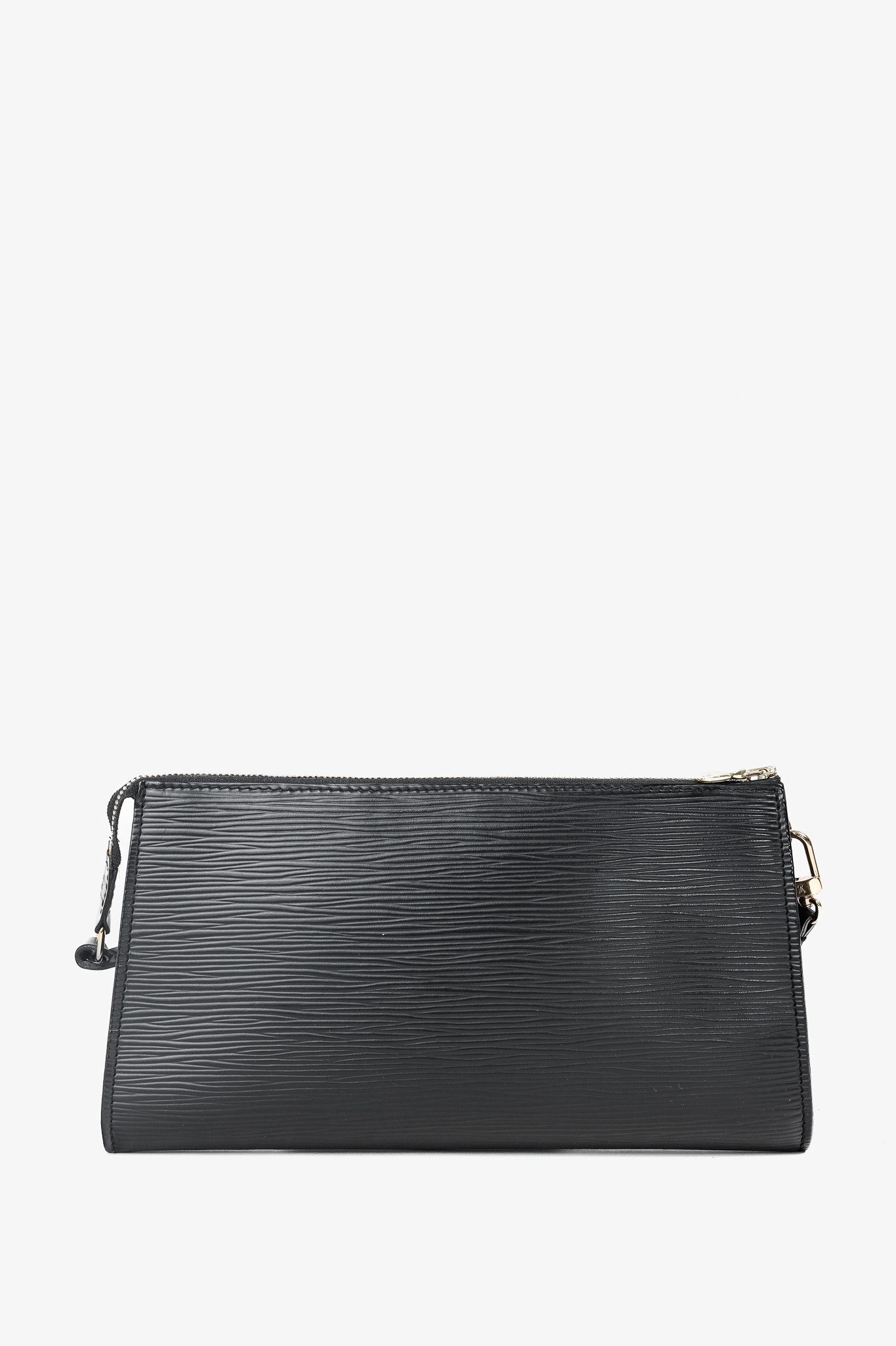 Louis Vuitton Louis Vuitton Black Epi Leather Pochette Bag Size ONE SIZE - 4 Thumbnail