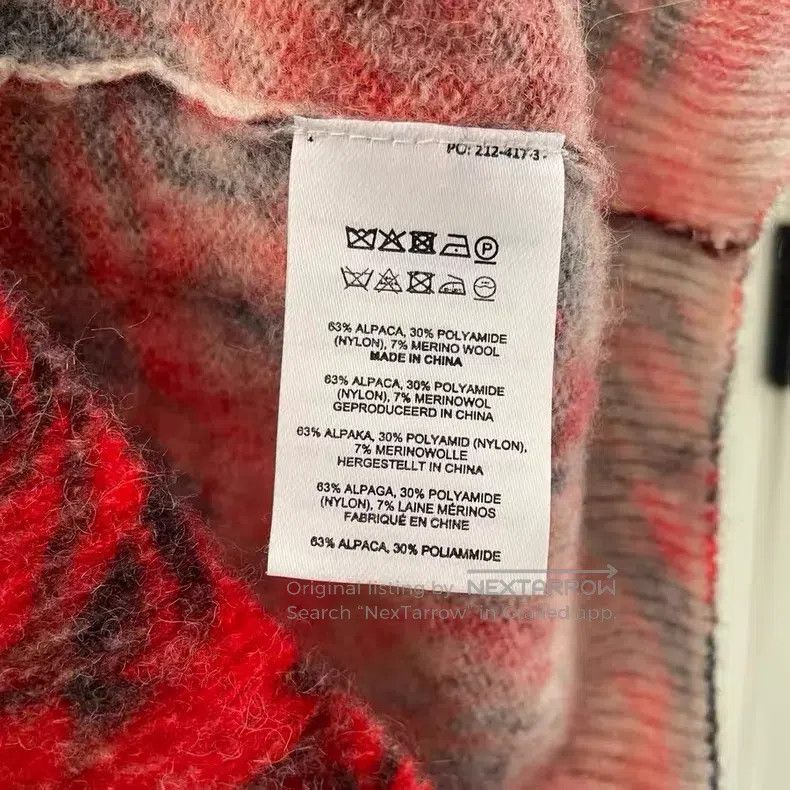 Dries Van Noten Dries Van Noten Mohair Blend Knit Rose Sweater Size XS / US 0-2 / IT 36-38 - 6 Thumbnail