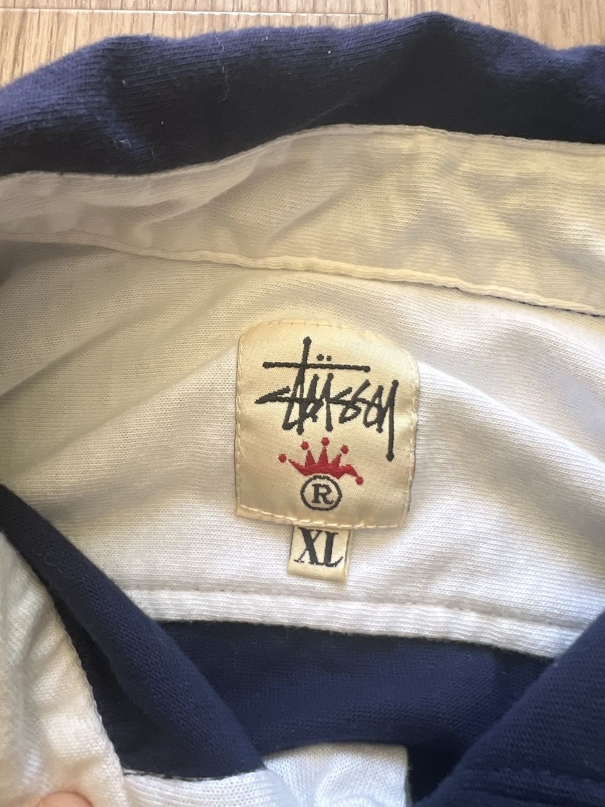 Stussy Vintage stussy rugby shirt Size US XL / EU 56 / 4 - 6 Thumbnail