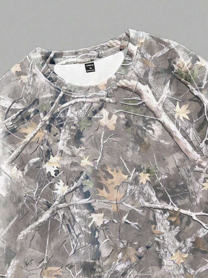 Realtree × Shein Shein Hunter Camo Oversized Tee Size US L / EU 52-54 / 3 - 8 Thumbnail