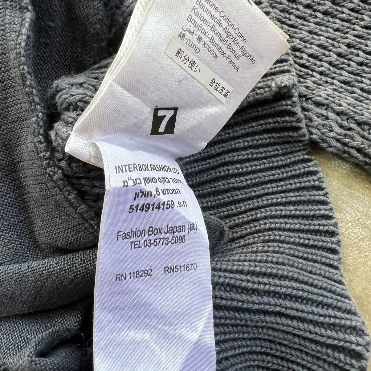 Replay Replay Rick Owen Style Zip Knitwear jacket Size US L / EU 52-54 / 3 - 9 Thumbnail