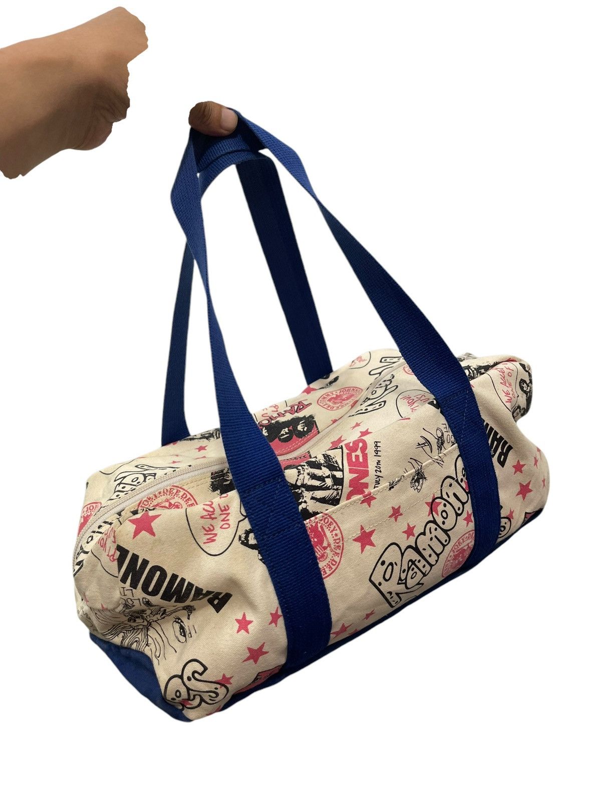 Hysteric Glamour Hysteric Glamour Ramones Boston Bag Cotton Canvas 9🟩 Size ONE SIZE - 2 Thumbnail