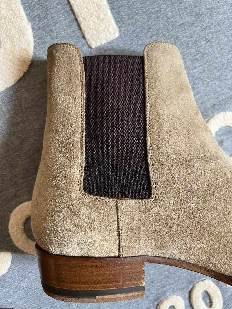 Saint Laurent Paris Saint Laurent Paris 21ss fur fur Chelsea boots Size US 9 / EU 42 - 4 Thumbnail
