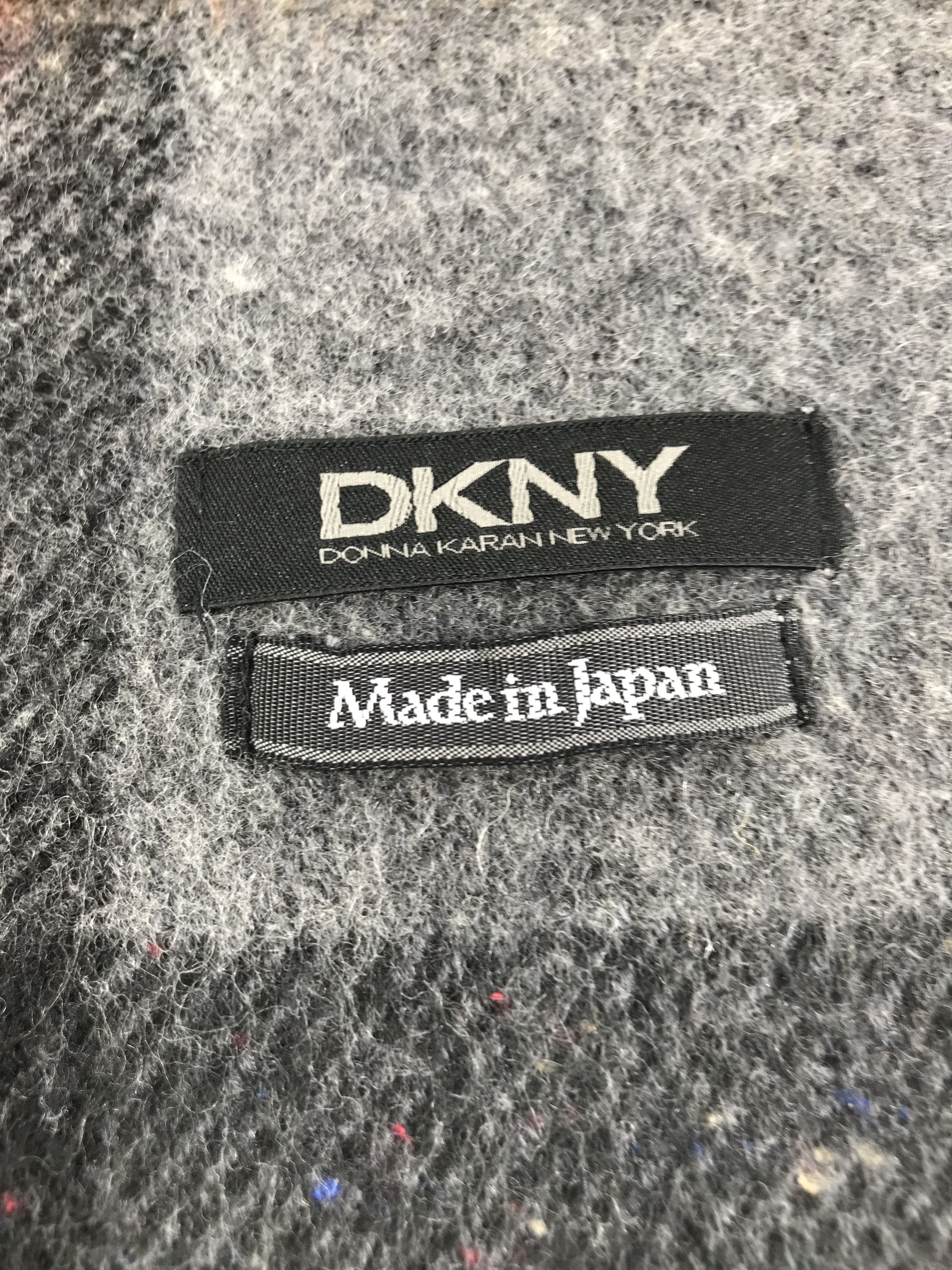 DKNY DKNY Wool Scarf Muffler V87 Size ONE SIZE - 4 Thumbnail