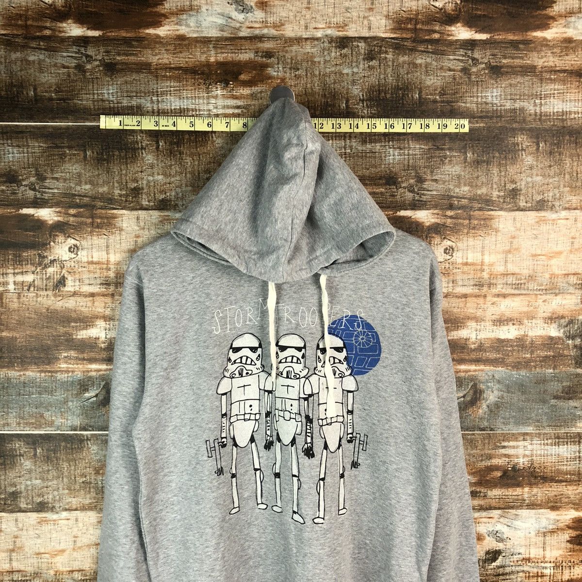 Cartoon Network × Star Wars Stars Wars storm Trooper movie Grey Hoodie #A1534 Size US M / EU 48-50 / 2 - 2 Thumbnail