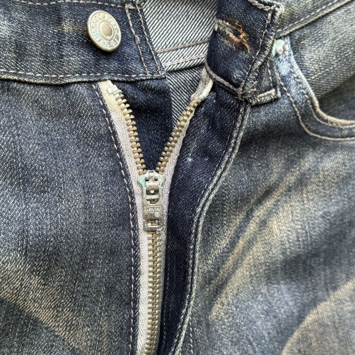 CLOT × Levi's Rare Selvedge Levis Clot Kazuki Jeans Size US 34 / EU 50 - 18 Thumbnail