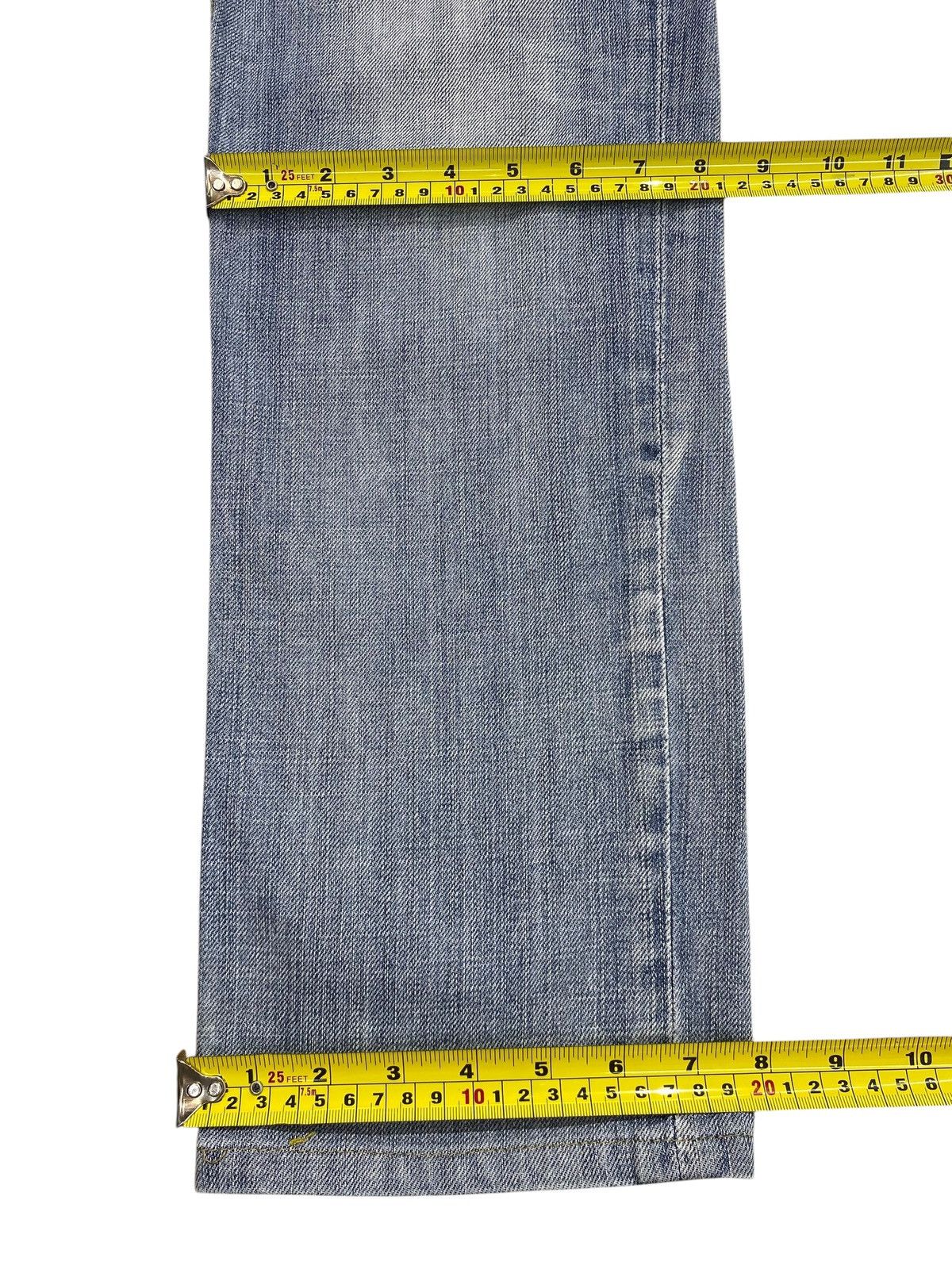 Japanese Brand Japanese Brand Faded Blue Wash whiskers Style Loose Jeans Size US 29 - 7 Thumbnail