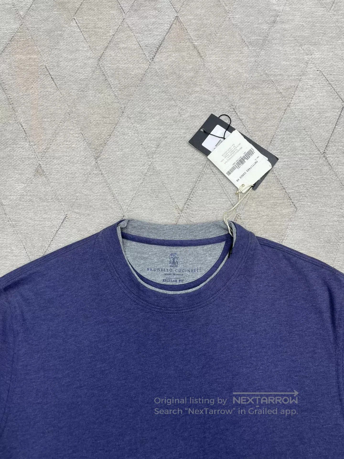 Brunello Cucinelli Brunello Cucinelli Sea Island Cotton T-shirt. Size US S / EU 44-46 / 1 - 4 Thumbnail