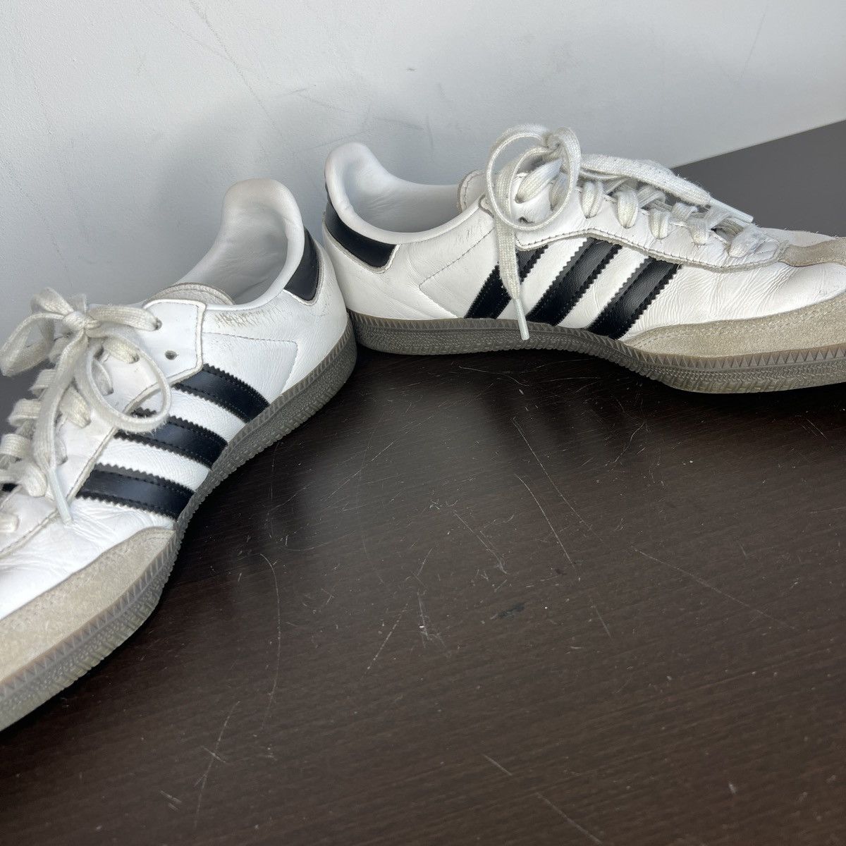 Adidas × Vintage Adidas Samba OG B75806 Men's Black White Sneakers Shoes 8.5 Size US 8.5 / EU 41-42 - 6 Thumbnail