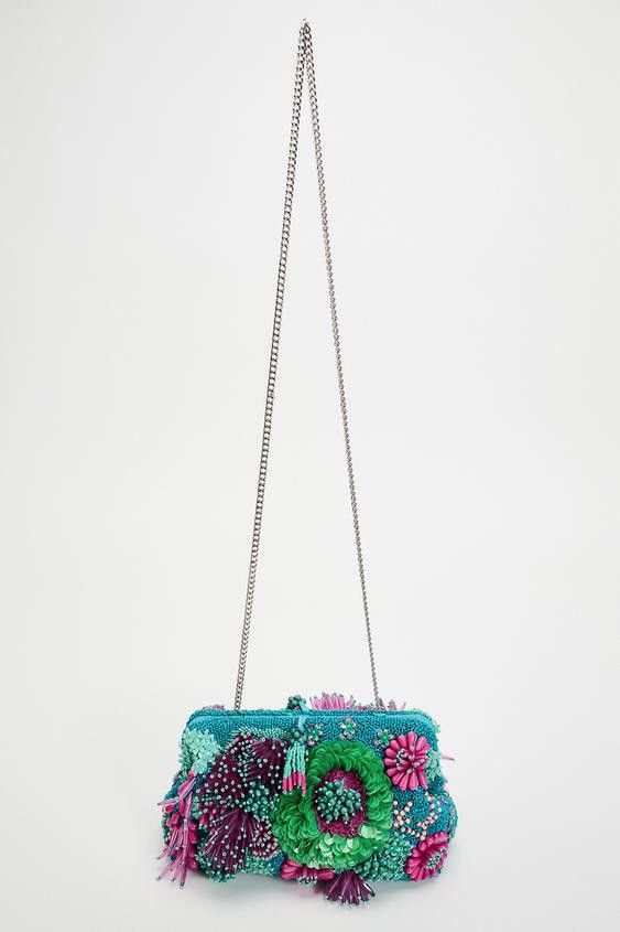 Zara BEADED BAG Size ONE SIZE - 3 Thumbnail