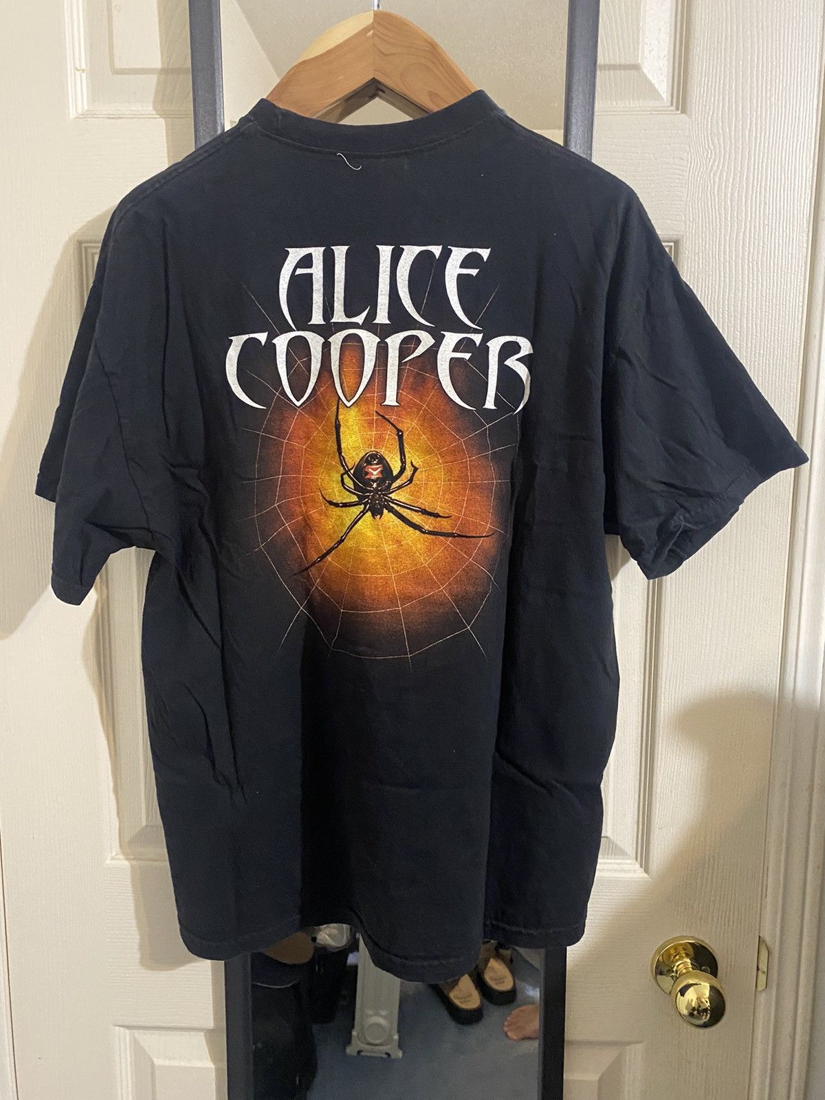 Vintage Vintage Alice Cooper T Shirt Size US XL / EU 56 / 4 - 2 Thumbnail