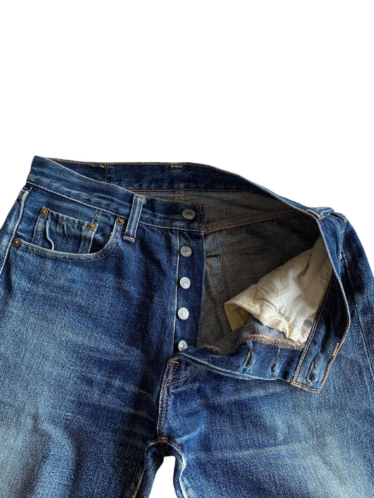 Kapital Denime Japanese Selvedge Distressed denim Size US 29 - 11 Thumbnail