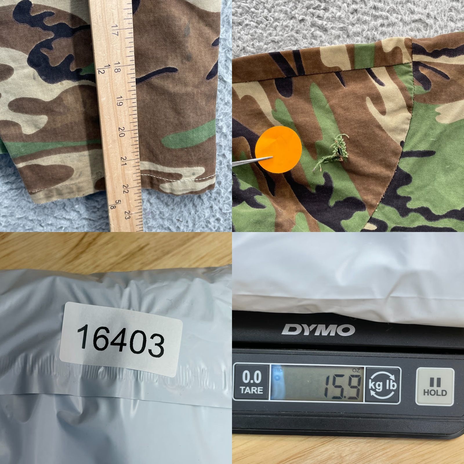 Vintage Vintage K Mart Shirt Mens 42-44 Camo Uniform Surplus Workwear Outdoor Street Y2K Size US XL / EU 56 / 4 - 8 Thumbnail