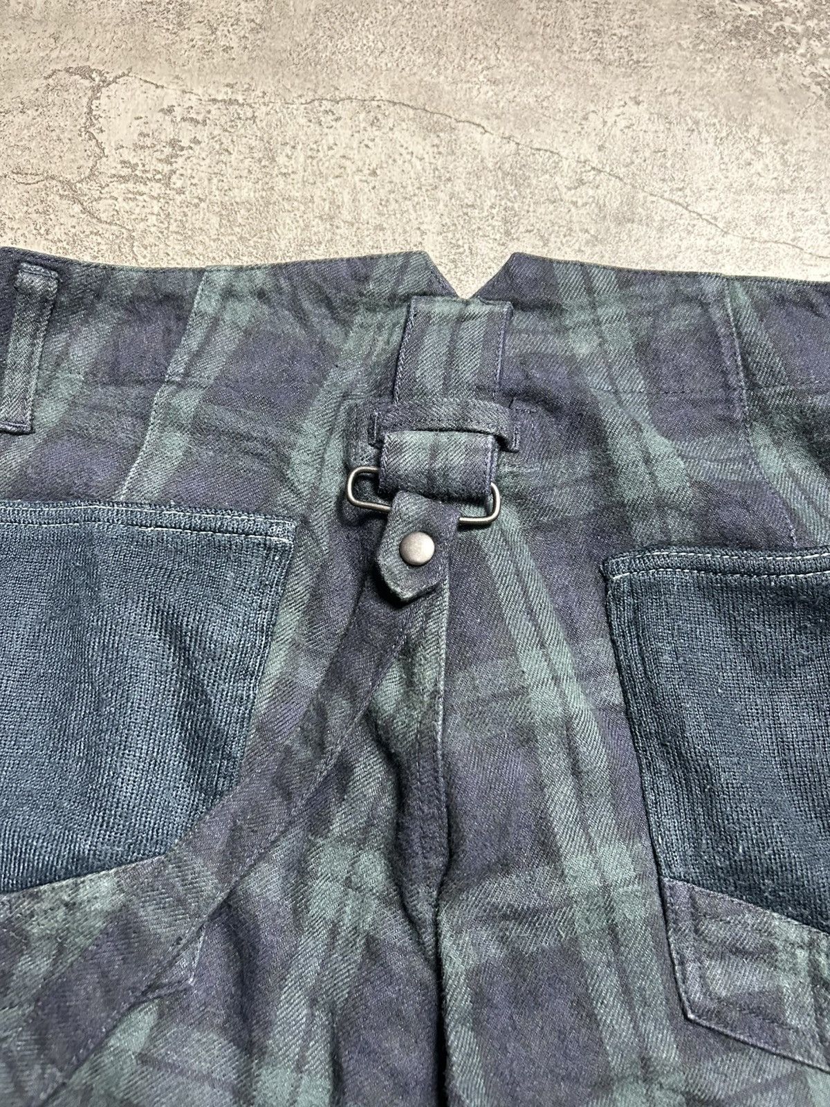 PPFM PPFM Plaid Strap Detail Pants Size 31 Size US 31 - 9 Thumbnail