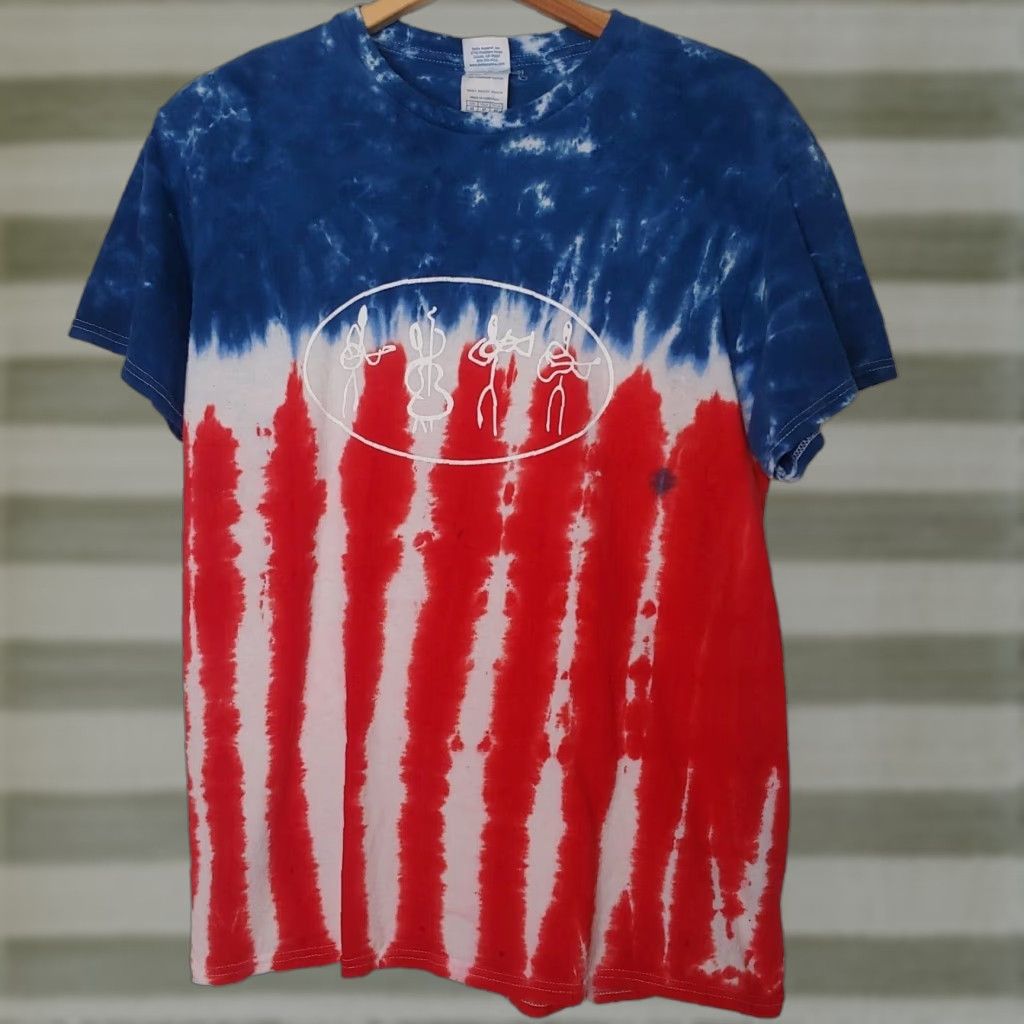 Delta VINTAGE Delta T-Shirt Mens Medium Pickin In Parsons Bluegrass Festival Red White Blue USA Music Fest Shirt Size US M / EU 48-50 / 2 - 1 Thumbnail