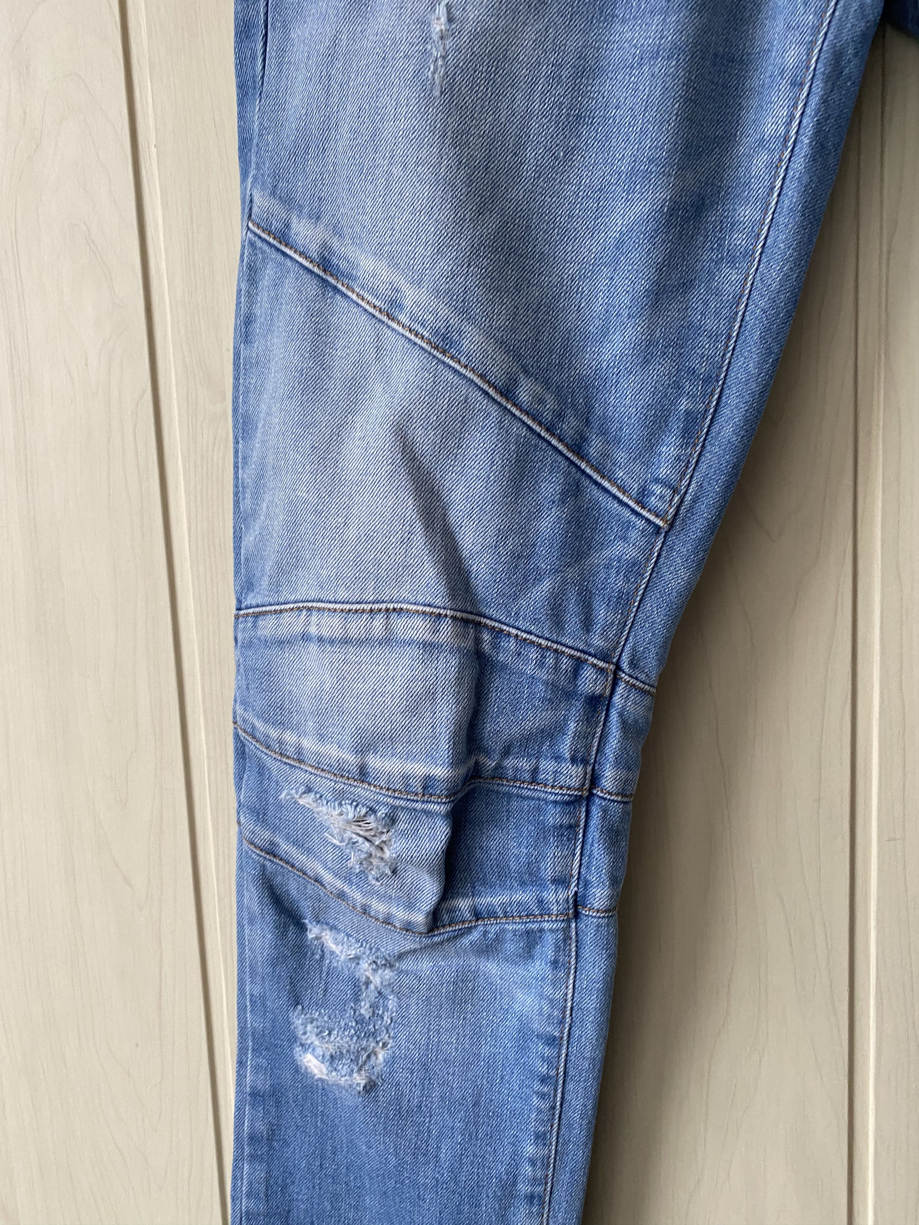 Balmain Pierre Balmain biker ripped jeans Size US 28 / EU 44 - 6 Thumbnail