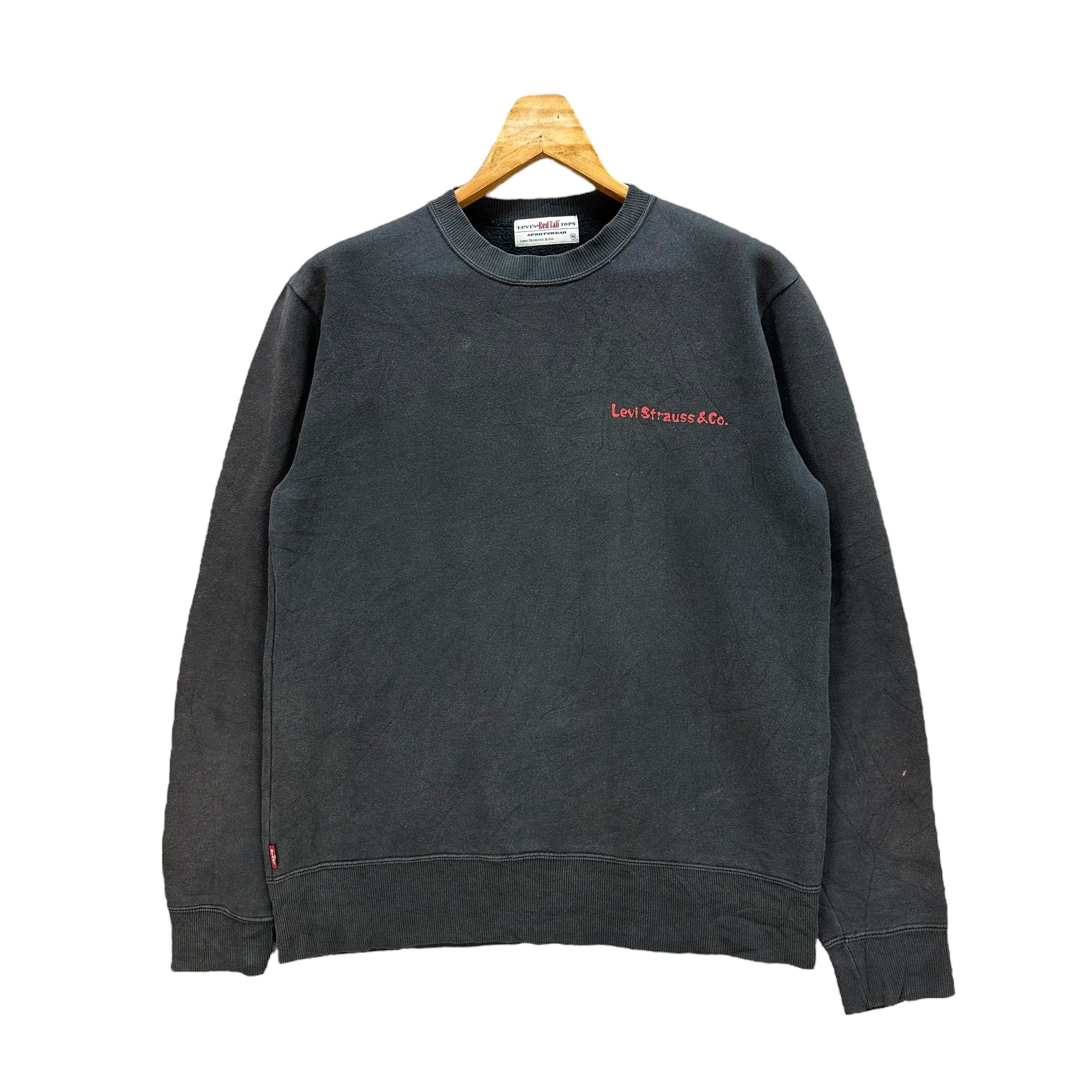 Levi's LEVIS RedTab Two Horse Big Logo Crewneck Sweatshirt #A5-0131 Size US M / EU 48-50 / 2 - 3 Thumbnail