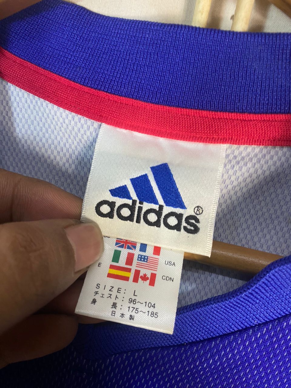 Adidas × Vintage Vintage japan football team 2002/03 jersey by adidas Size US L / EU 52-54 / 3 - 7 Thumbnail