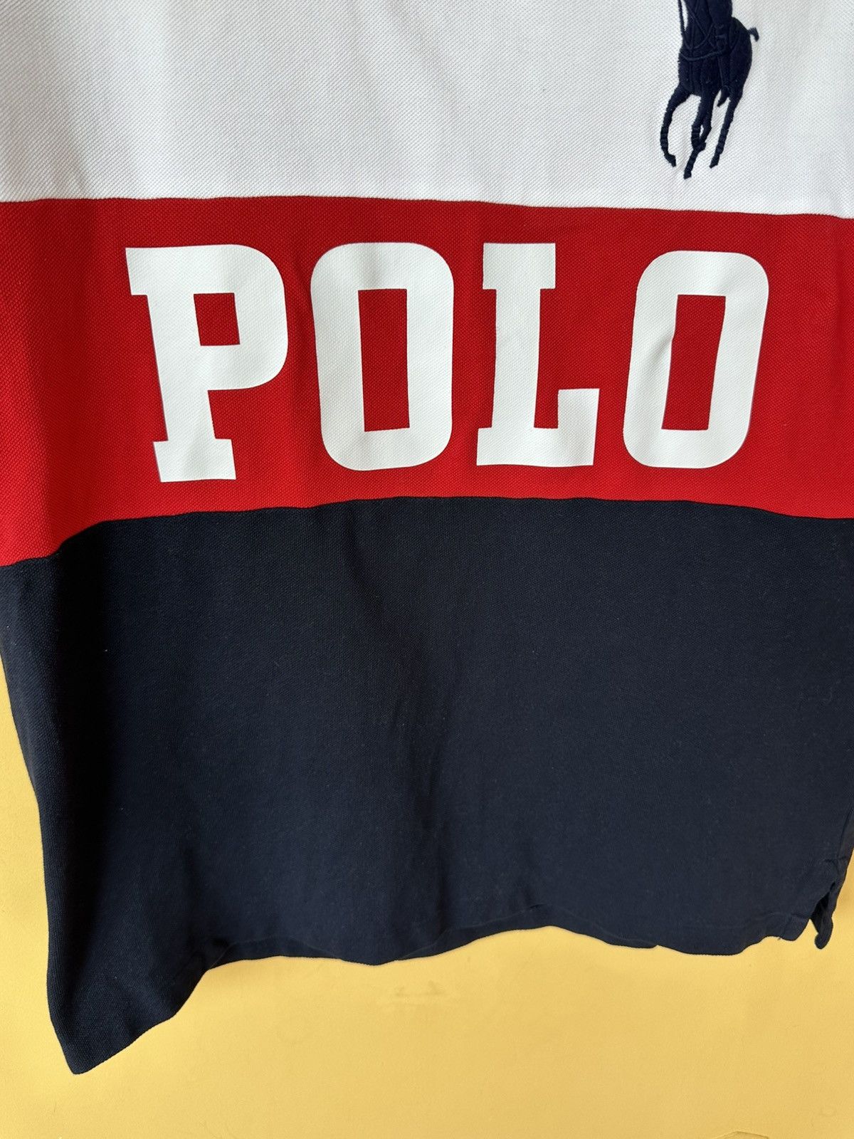 Polo Ralph Lauren Polo Ralph Lauren Shirt Men Red White Blue Big Pony size L Size US L / EU 52-54 / 3 - 4 Thumbnail