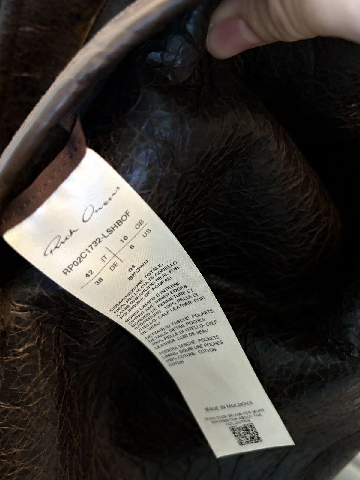 Rick Owens Rick owens peter shearling jacket Size M / US 6-8 / IT 42-44 - 5 Thumbnail