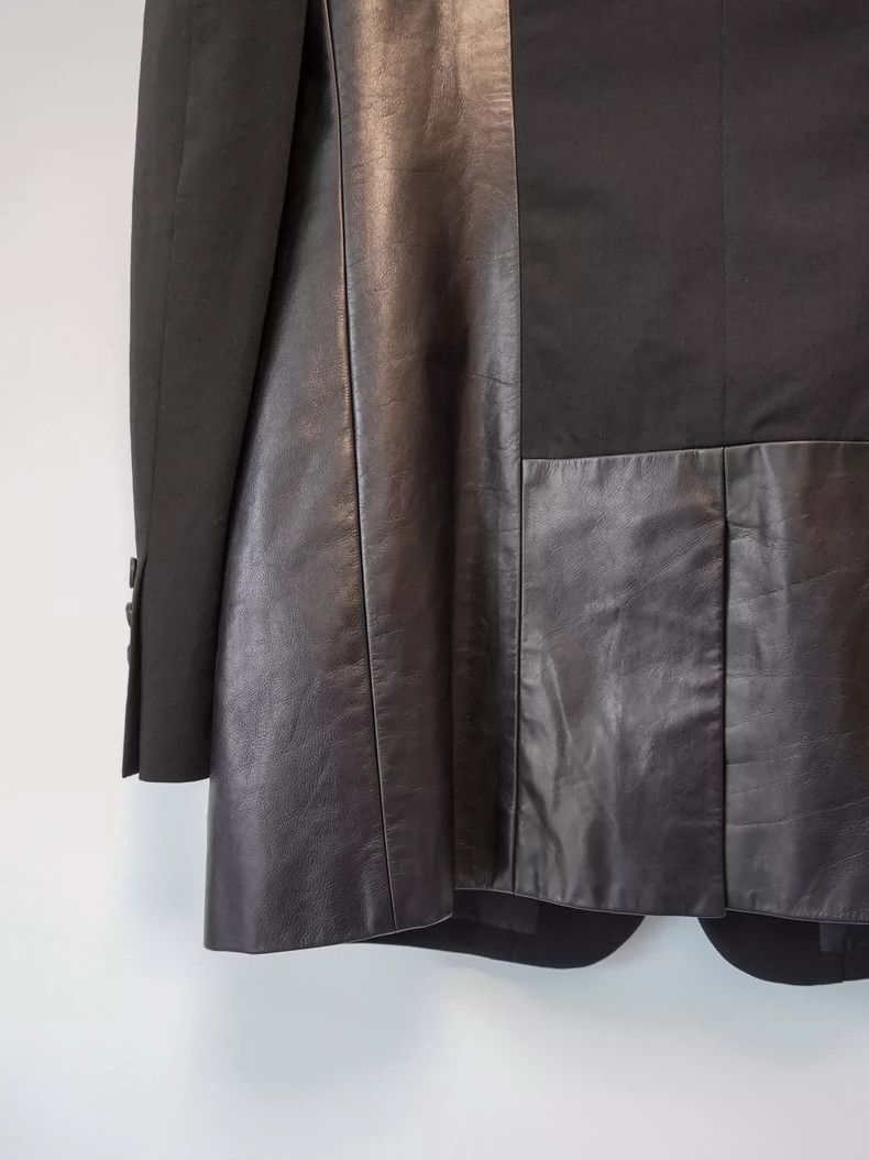 Yohji Yamamoto YohjiYamamoto 2009SS first year slogan leather jacket-2505 Size US L / EU 52-54 / 3 - 4 Thumbnail