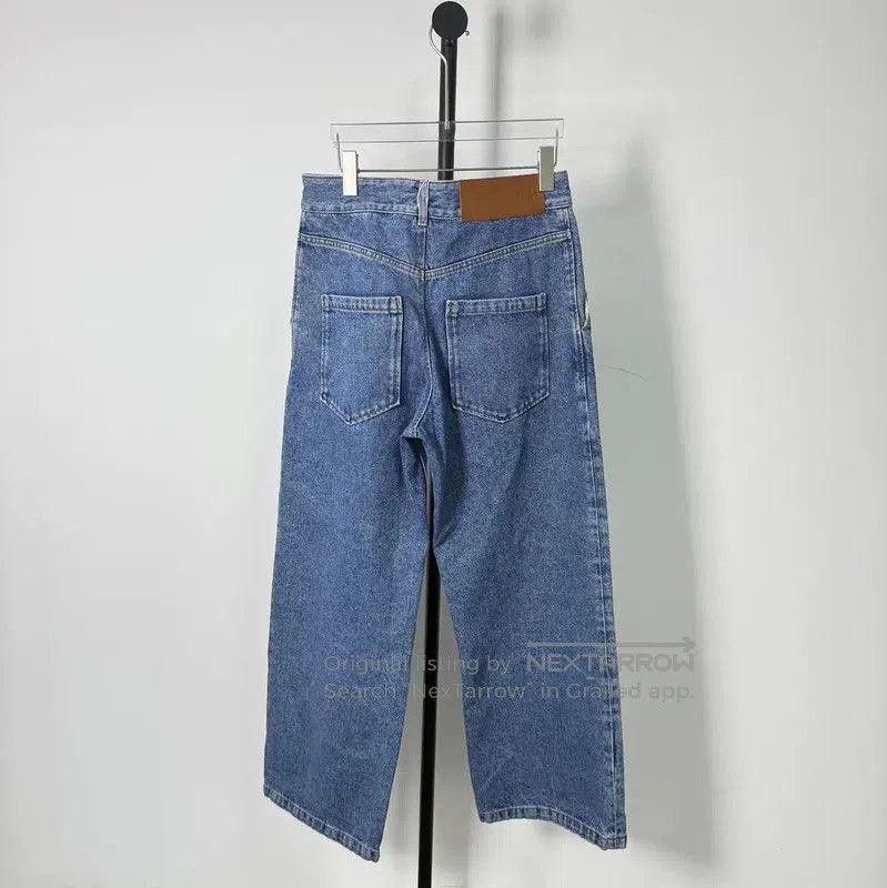 Loewe Loewe Relaxed Fit Blue Cotton Pants . Size 30" / US 8 / IT 44 - 2 Thumbnail