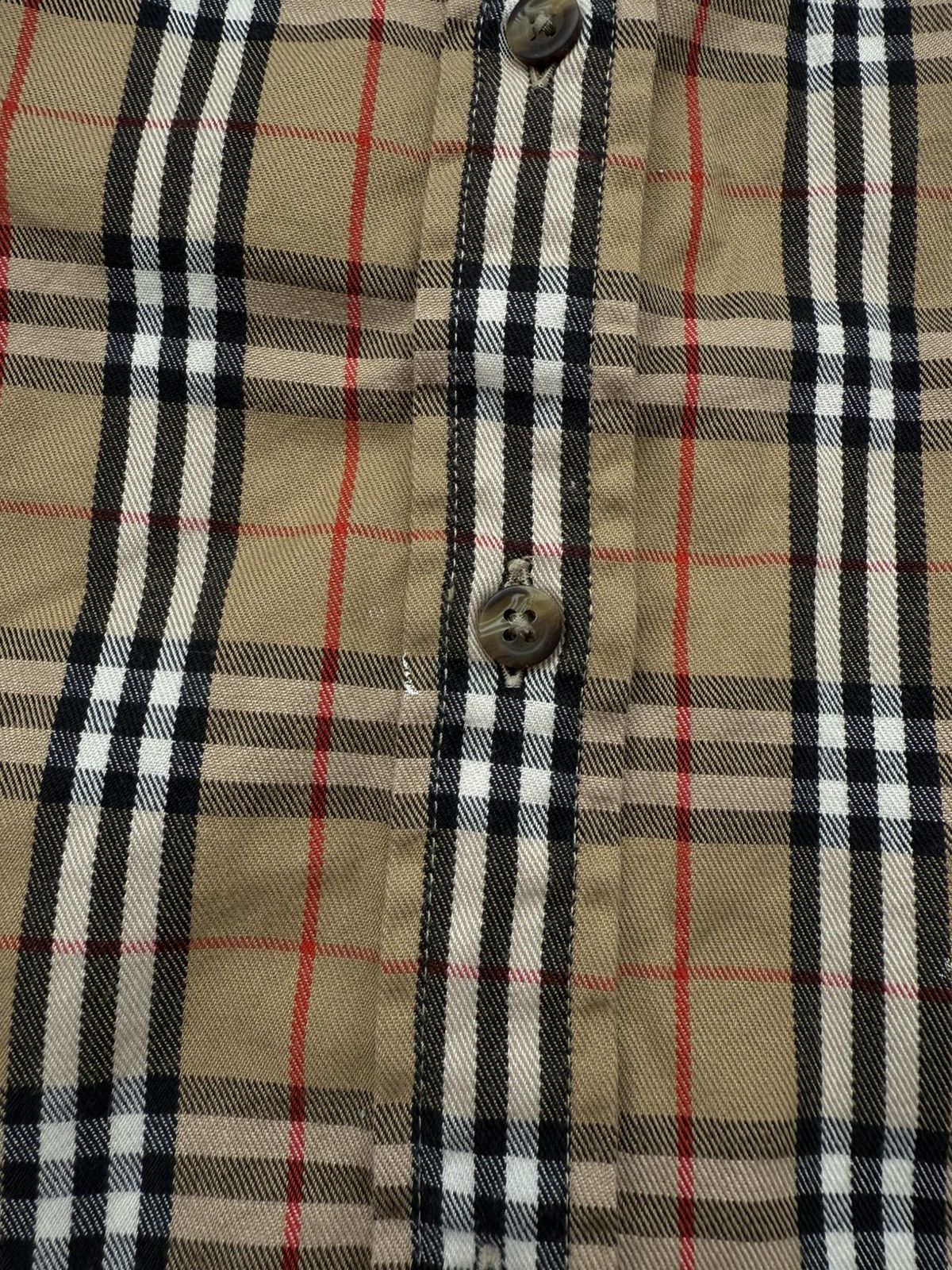 Burberry Vintage 90s Burberrys Nova Check Shirt Size US S / EU 44-46 / 1 - 7 Thumbnail