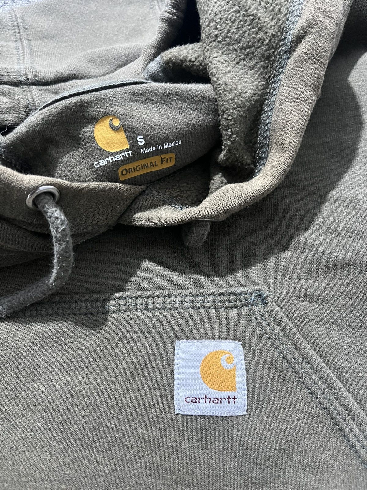 Carhartt vintage carhartt hoodie green Size US S / EU 44-46 / 1 - 3 Thumbnail